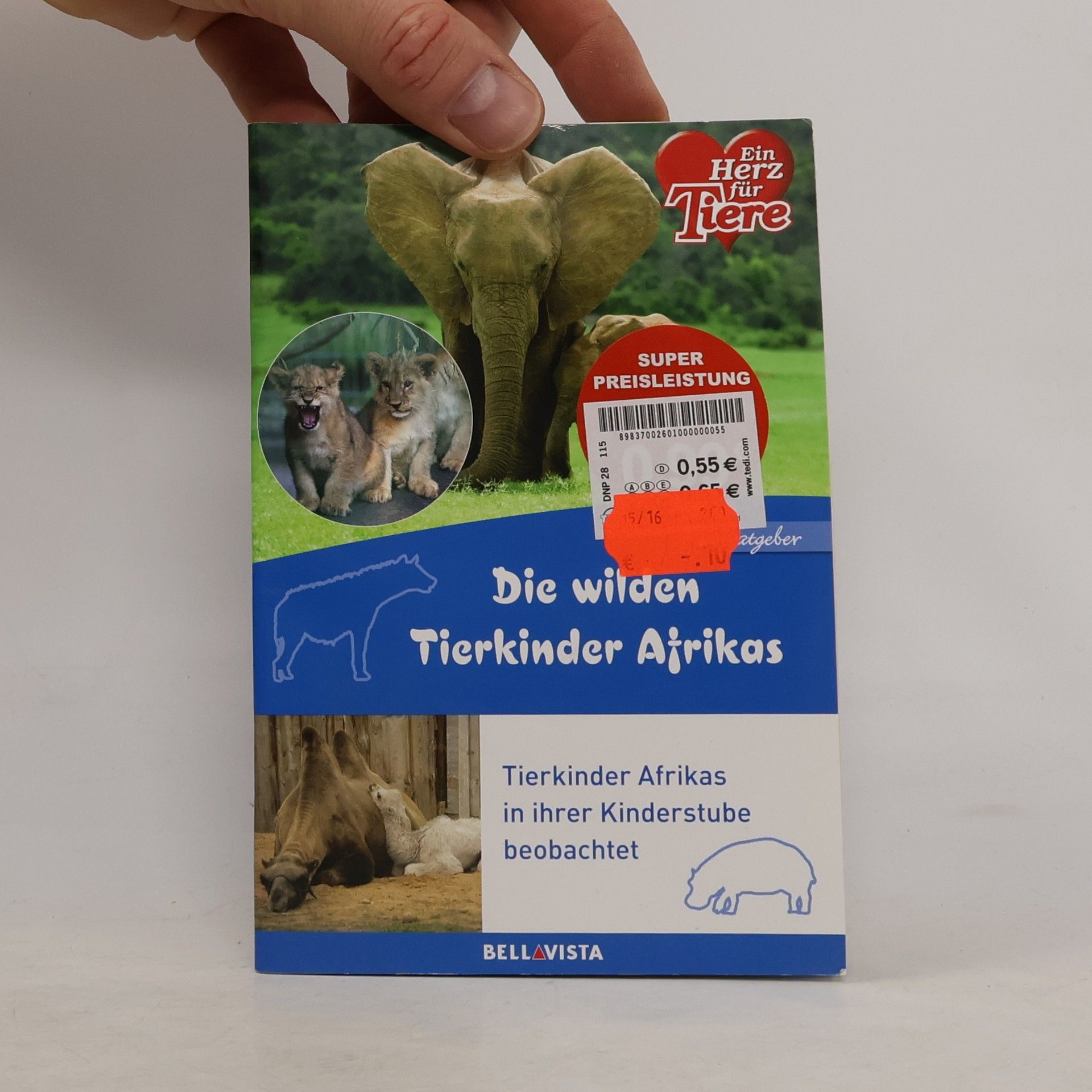 Collectif d'auteurs Die wilden Tierkinder Afrikas: Tierkinder Afrikas in ihrer Kinderstube beobachten
