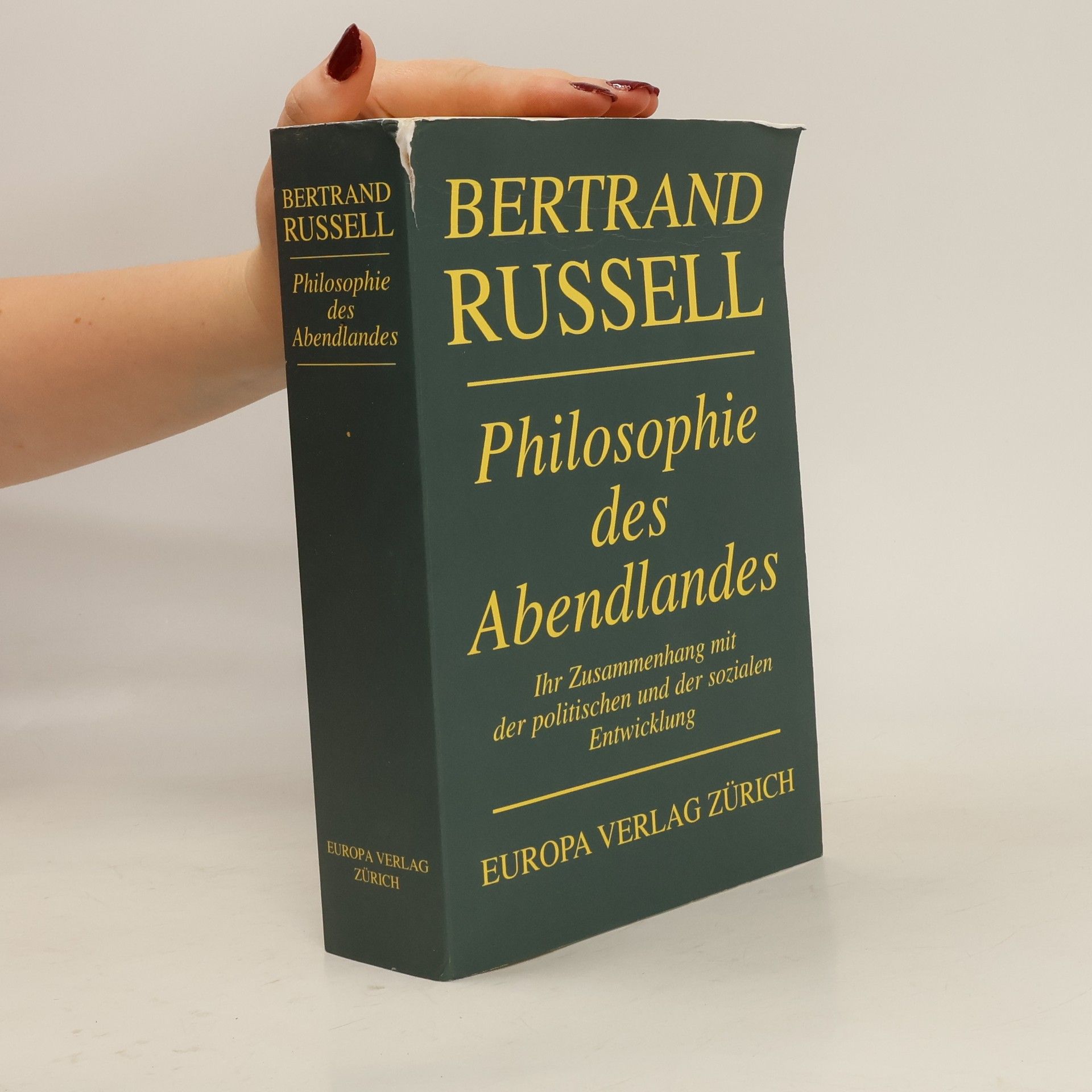 Bertrand Russell Philosophie des Abendlandes