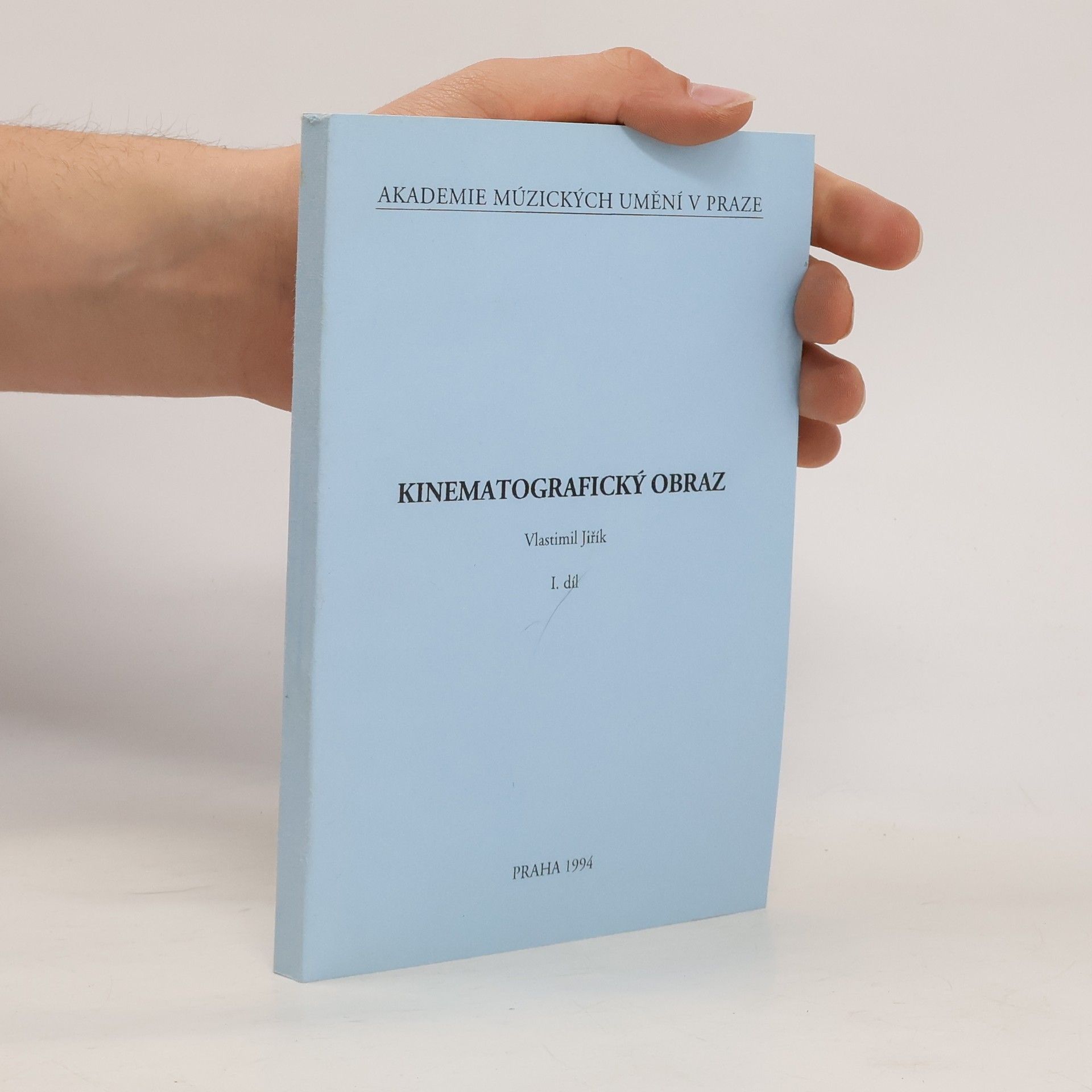 Vlastimil Jiřík Kinematografický obraz 1.díl