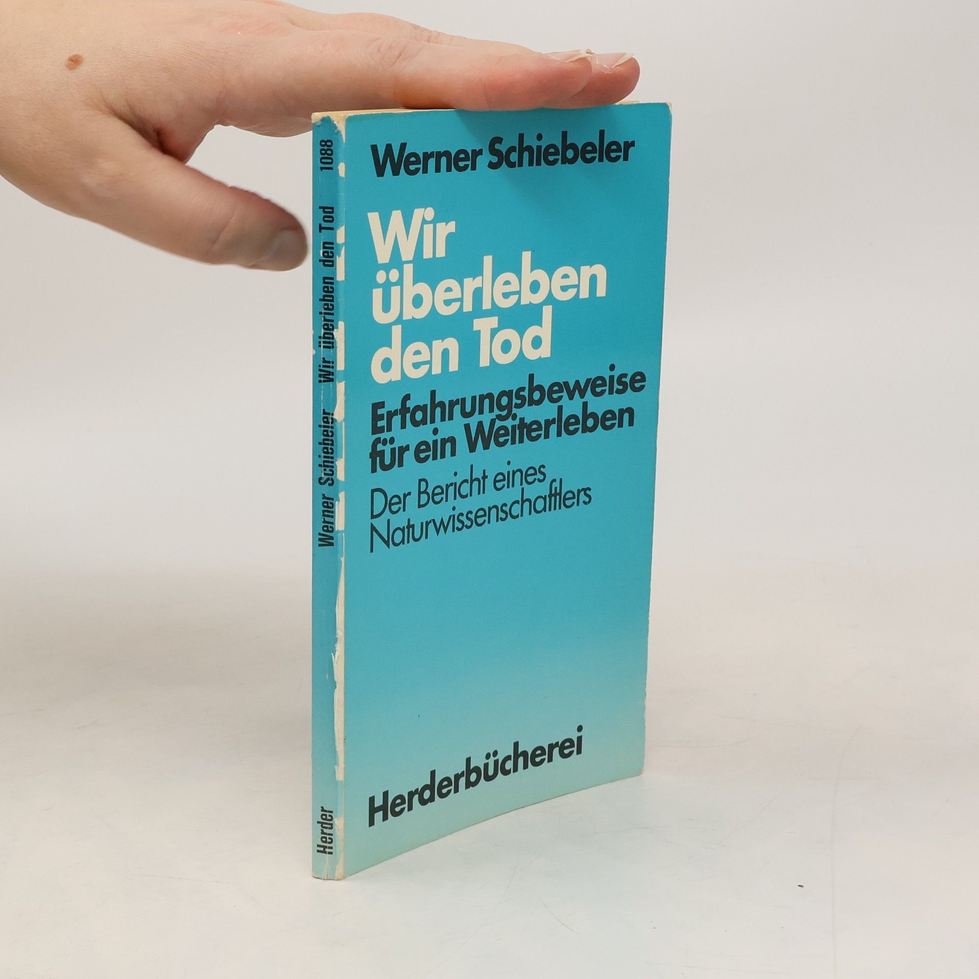 Werner Schiebeler Wir überleben den Tod