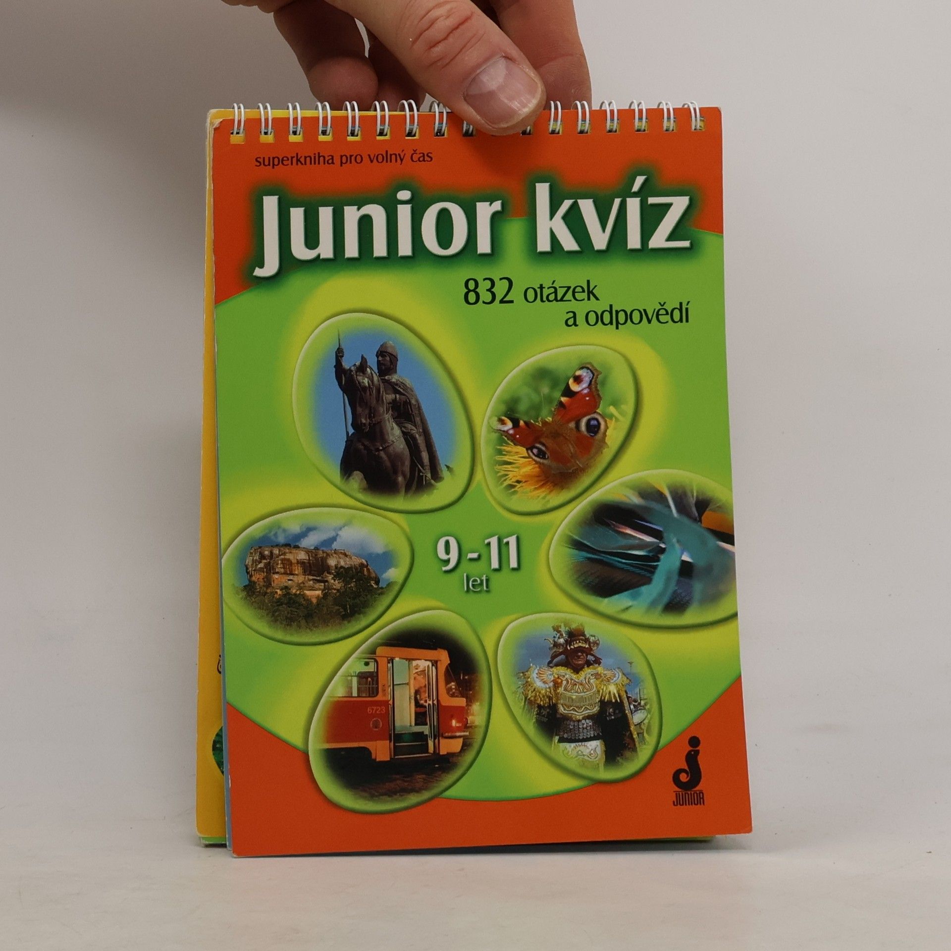 Martin Birás Junior kvíz : 9-11 let : 832 otázek a odpovědí : superkniha pro volný čas