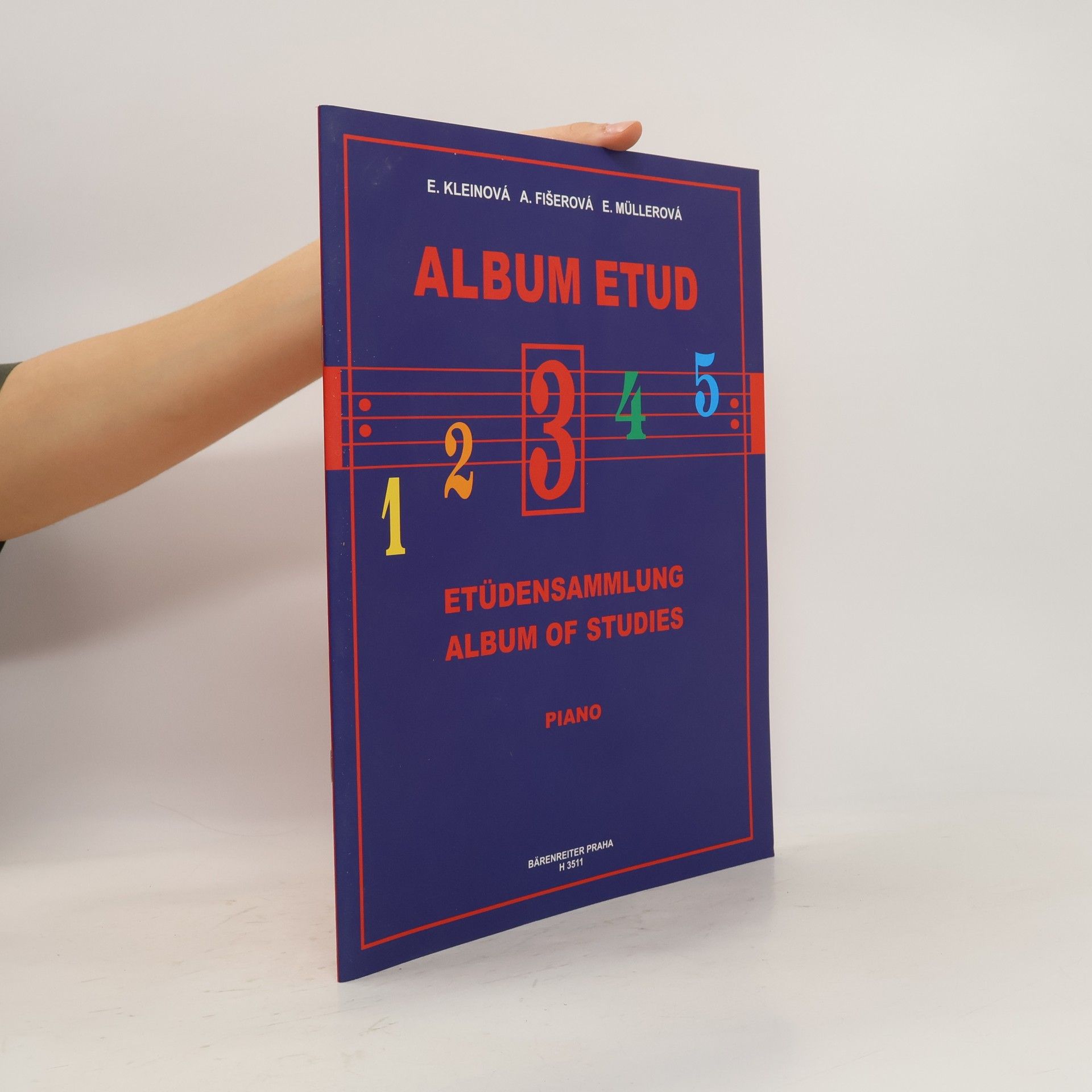 Eliška Kleinová Album etud 3: Etüdensammlung/ Album of Studies: Piano