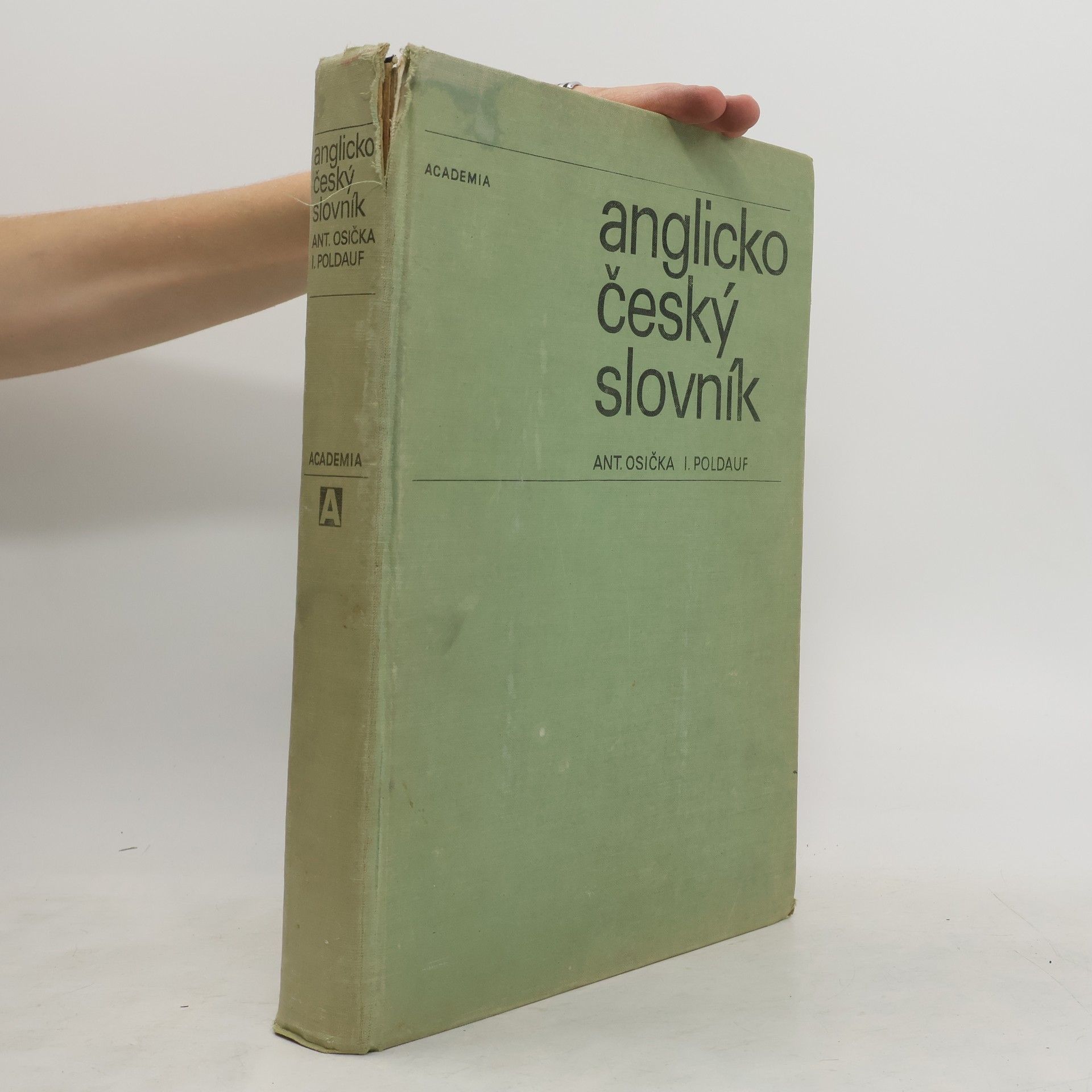 Antonín Osička Anglicko-český slovník. S dodatky