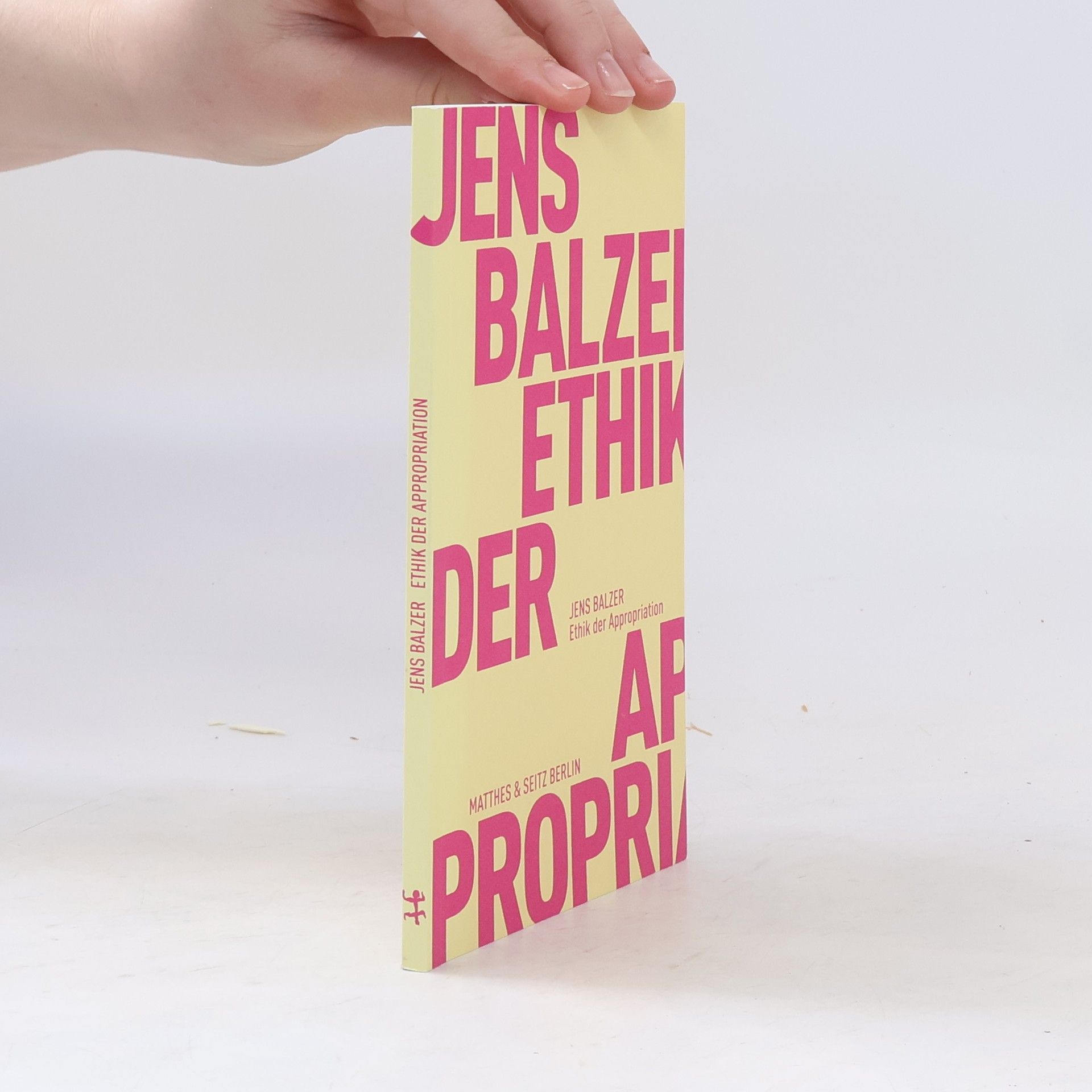 Jens Balzer Ethik der Appropriation