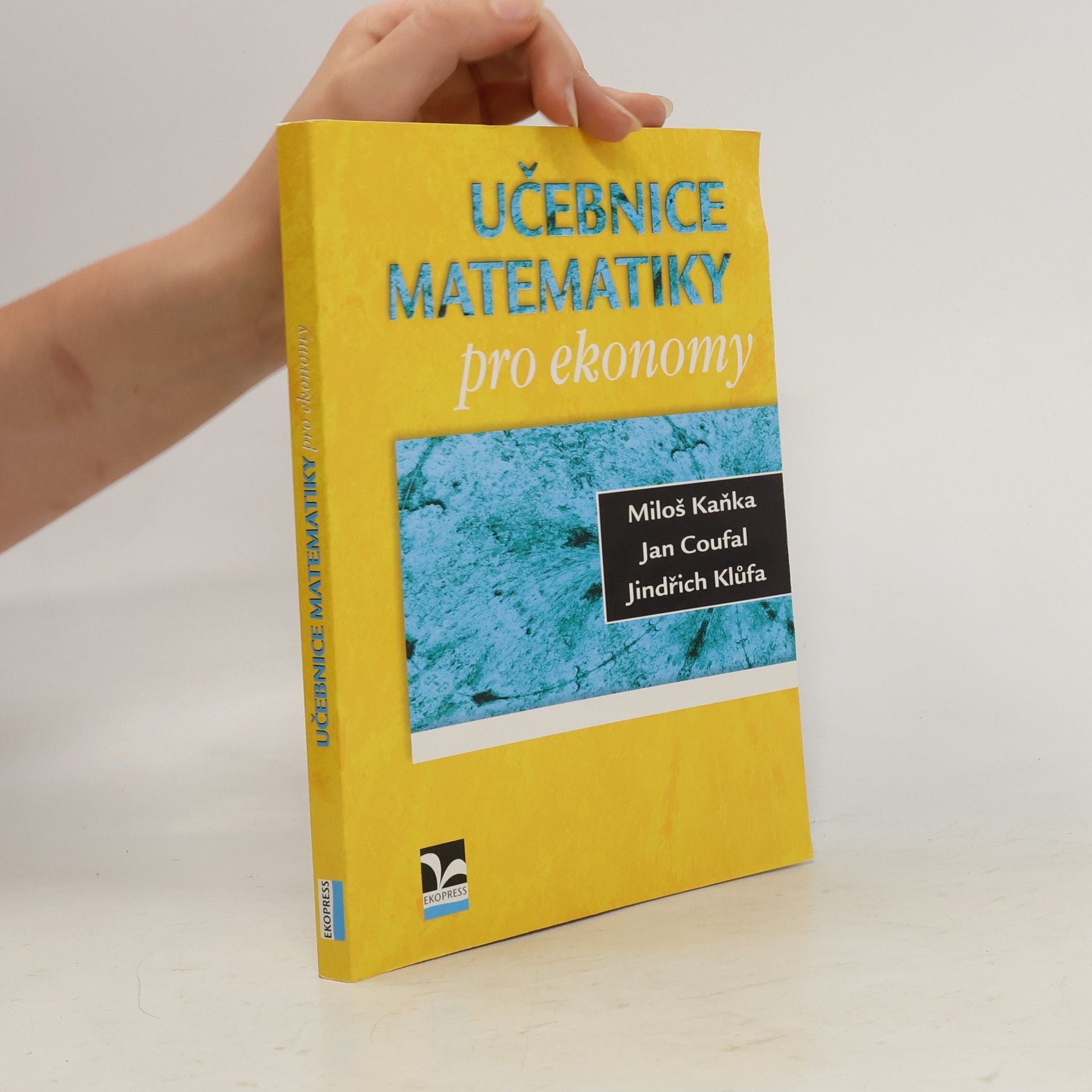 Miloš Kaňka Učebnice matematiky pro ekonomy