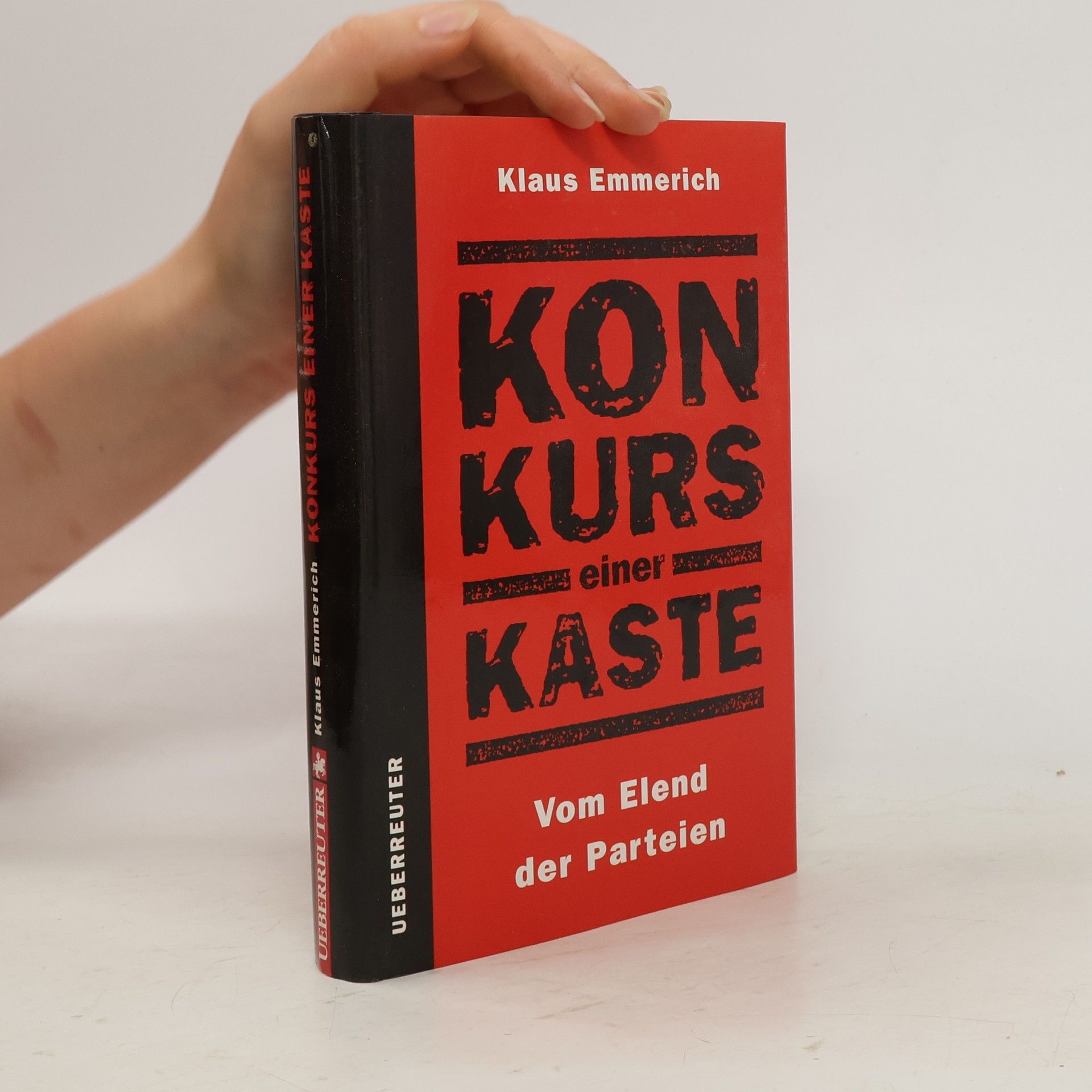 Klaus Emmerich Konkurs einer Kaste