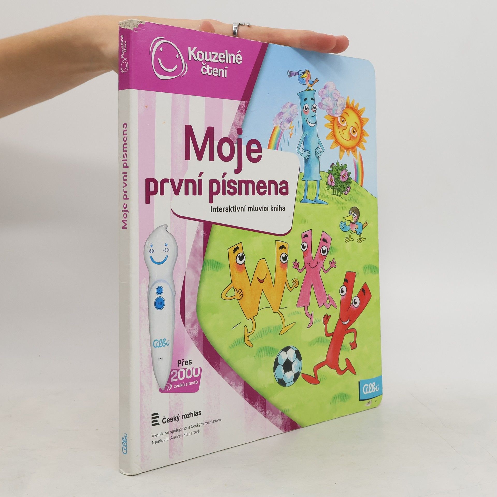 Jan Vodňanský Moje první písmena. Interaktivní mluvící kniha