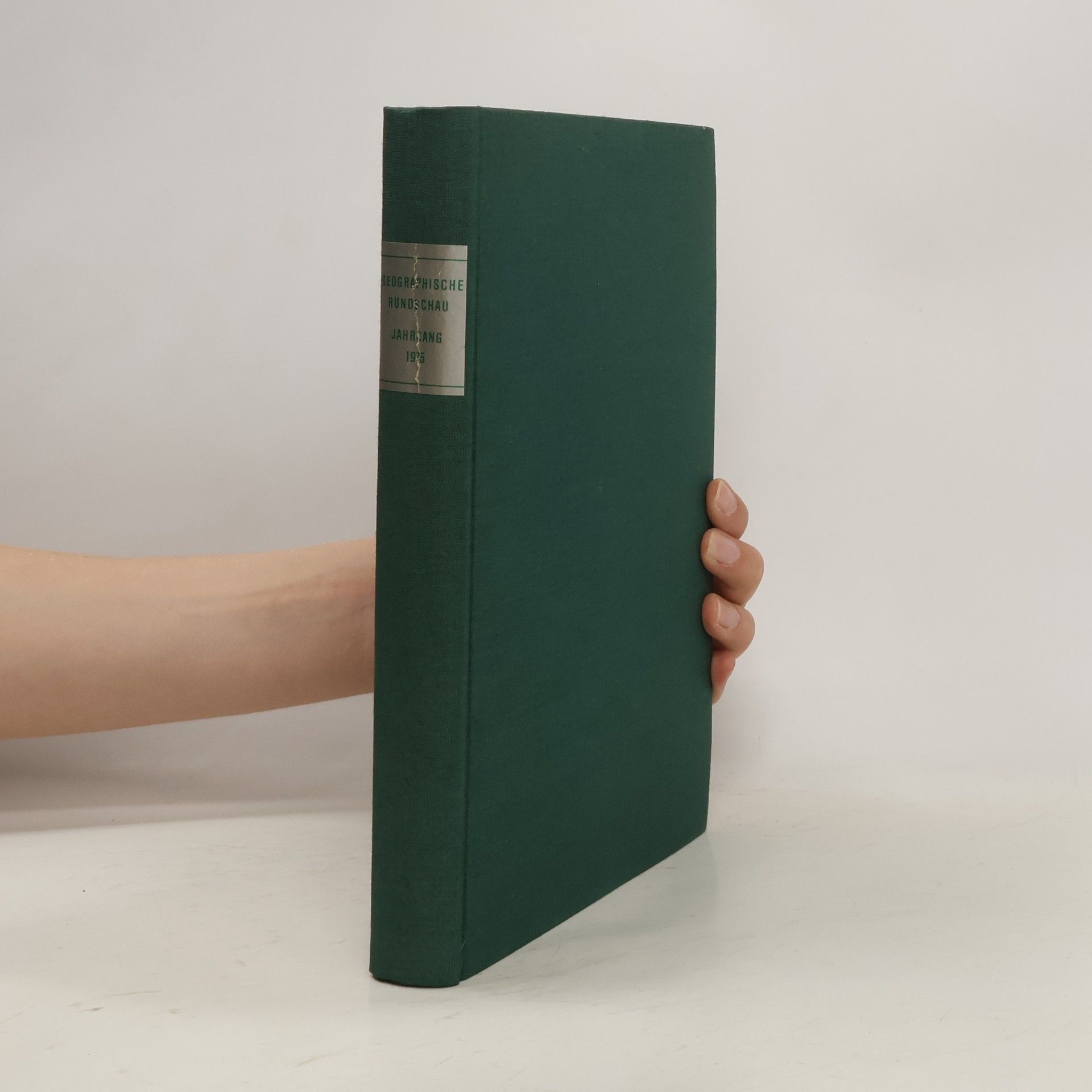 Collectif d'auteurs Geographische Rundschau. Jahrgang 1975