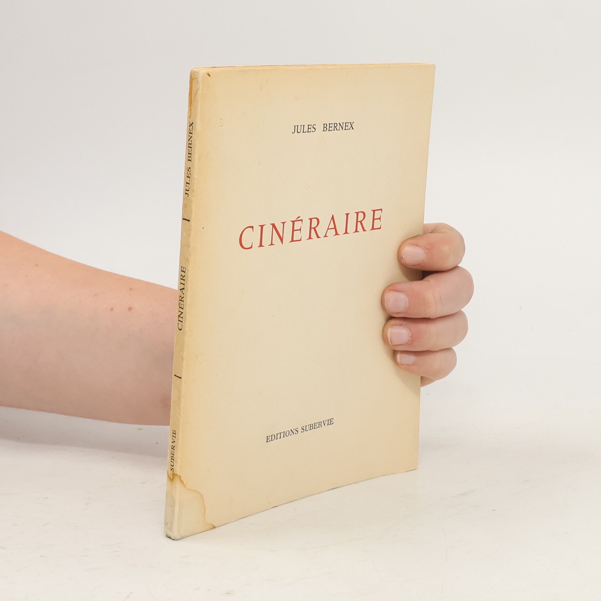 Jules Bernex Cinéraire
