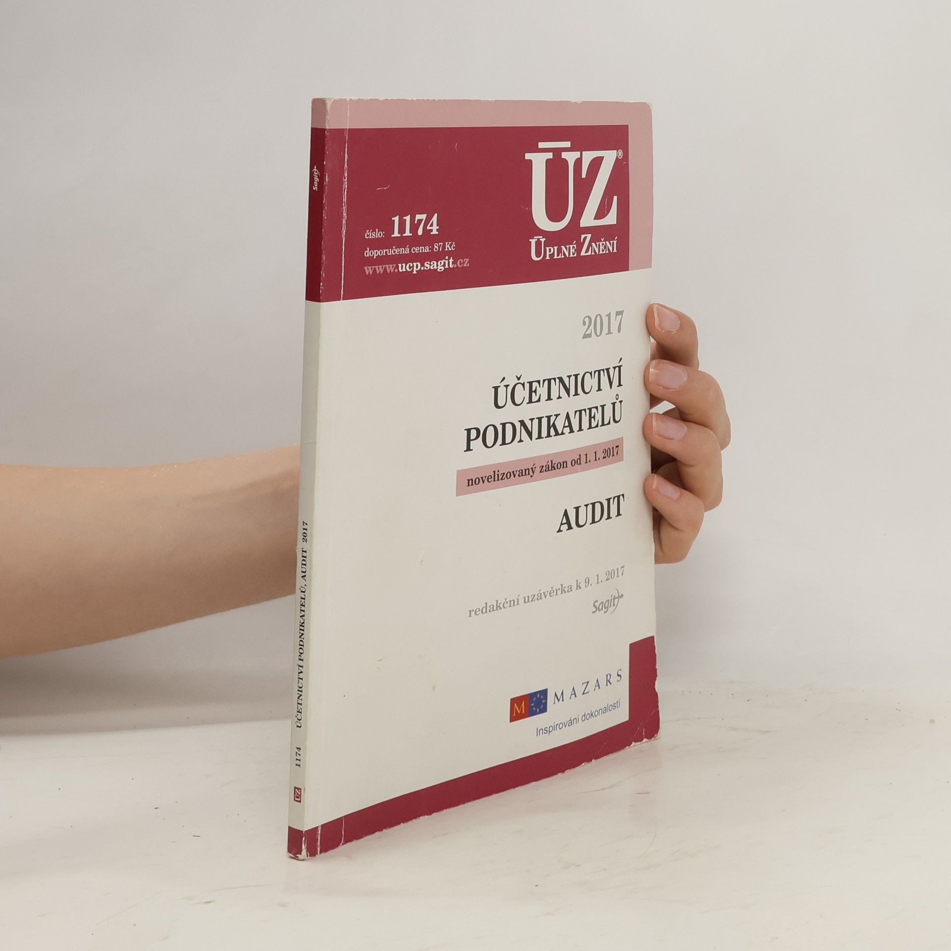 Autores varios ÚZ 1174 Účetnictví podnikatelů ; Audit