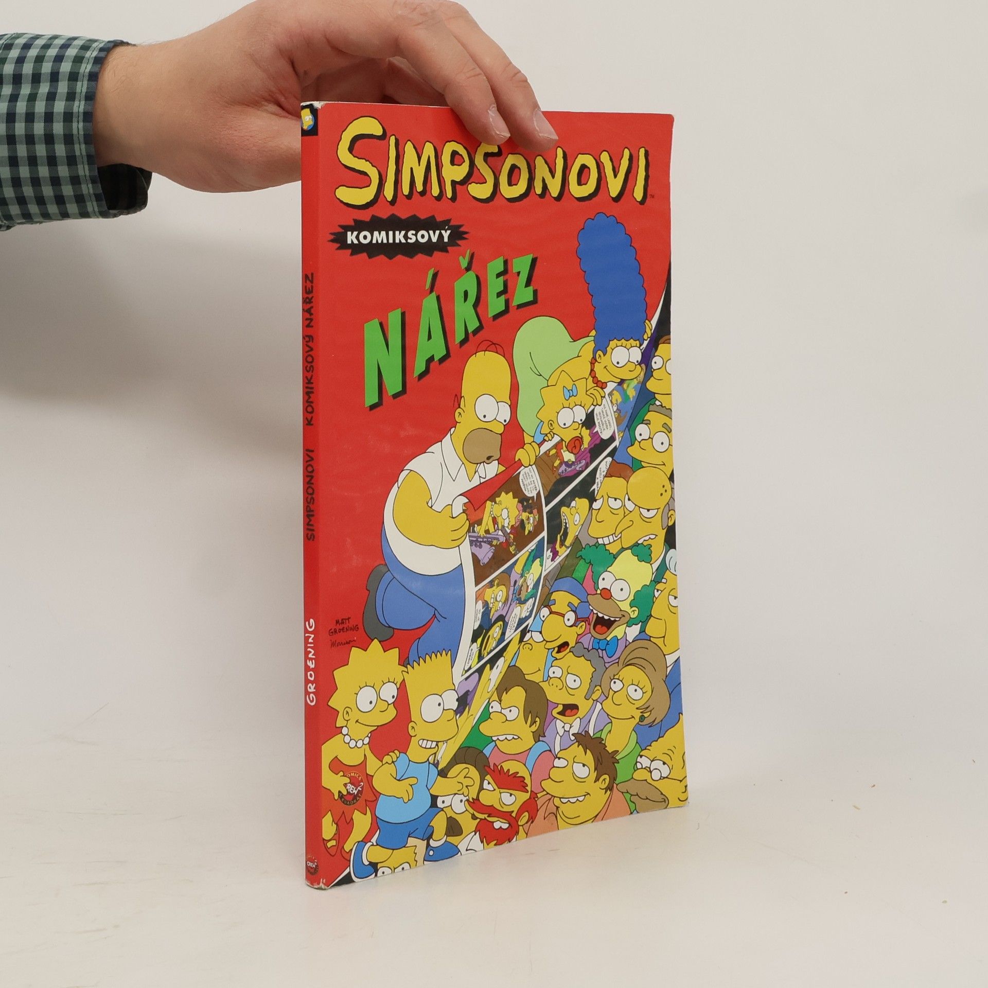 Matt Groening Simpsonovi. Komiksový nářez