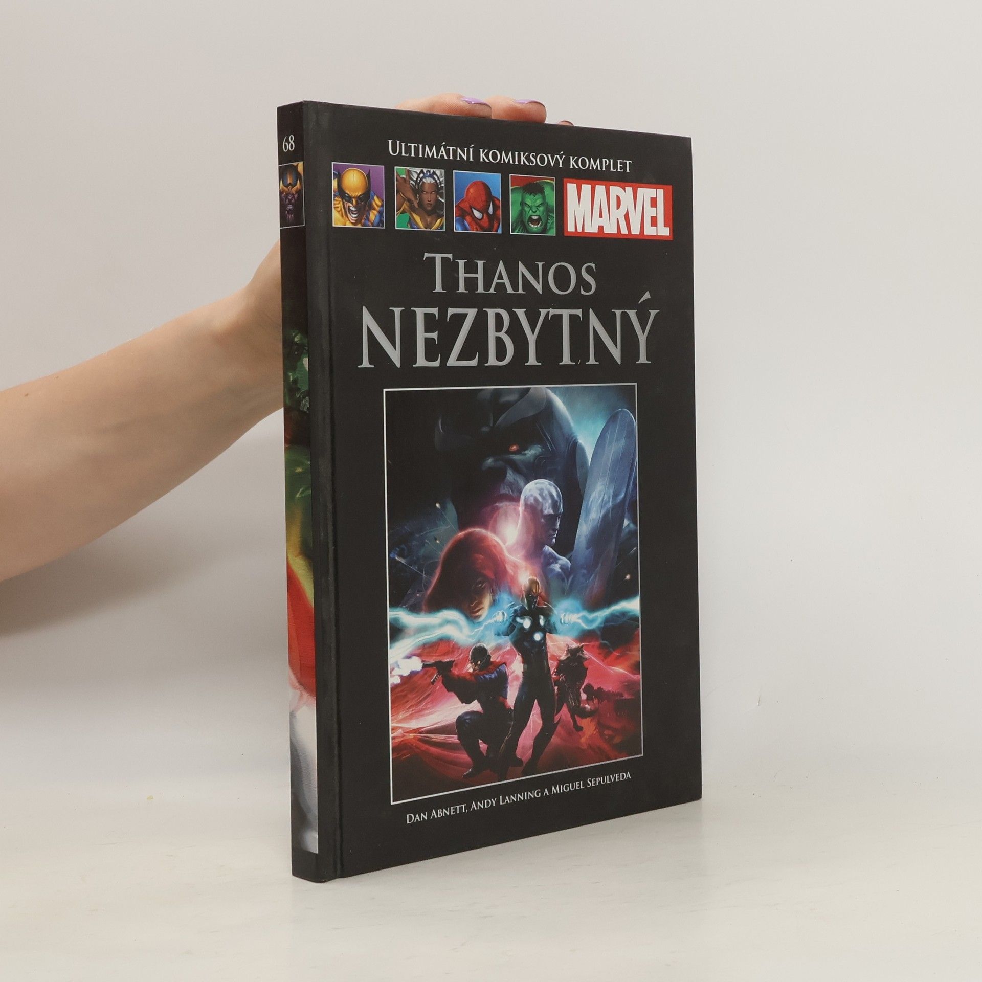 Dan Abnett Ultimátní komiksový komplet Marvel 68. Thanos Nezbytný