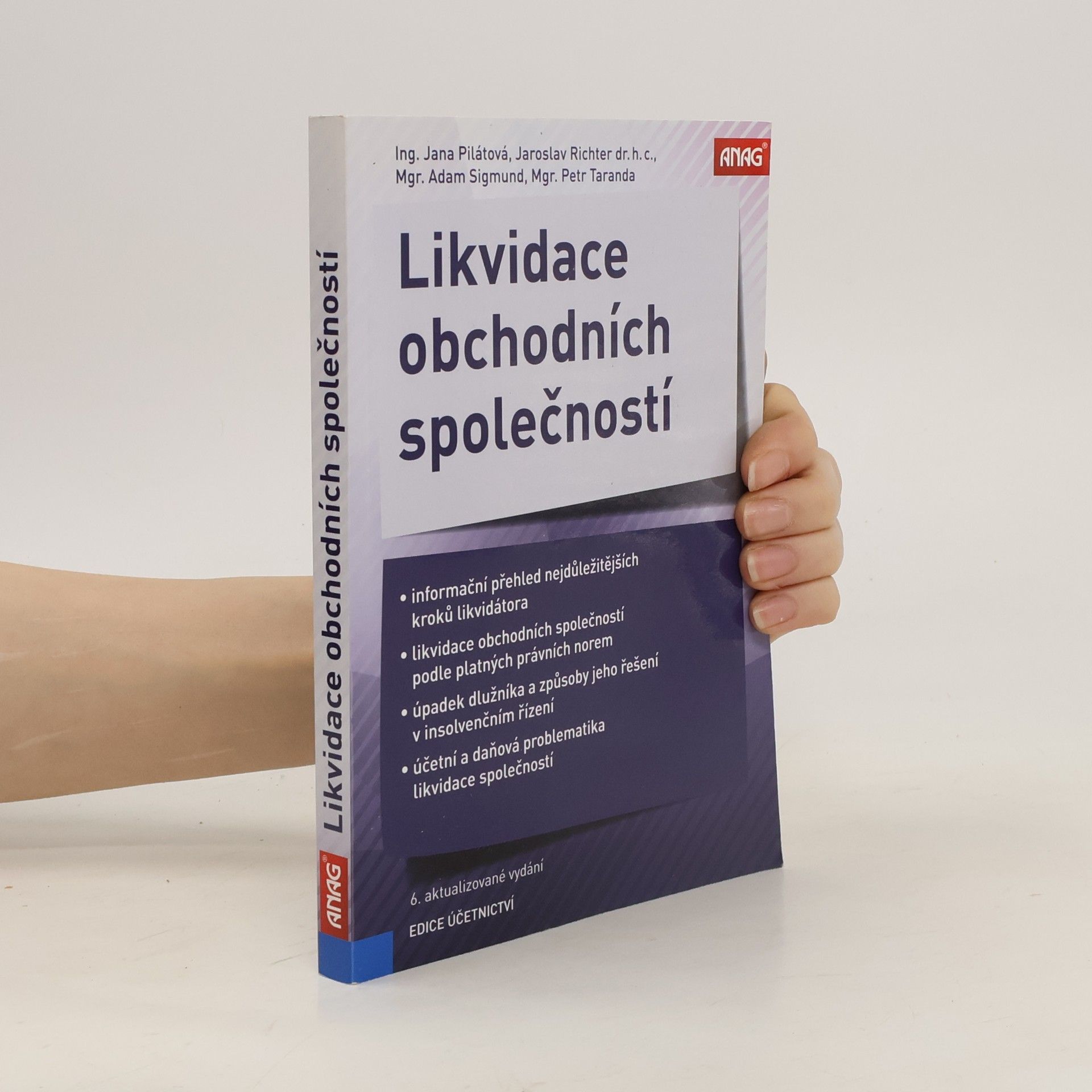 Jana Pilátová Likvidace obchodních společností