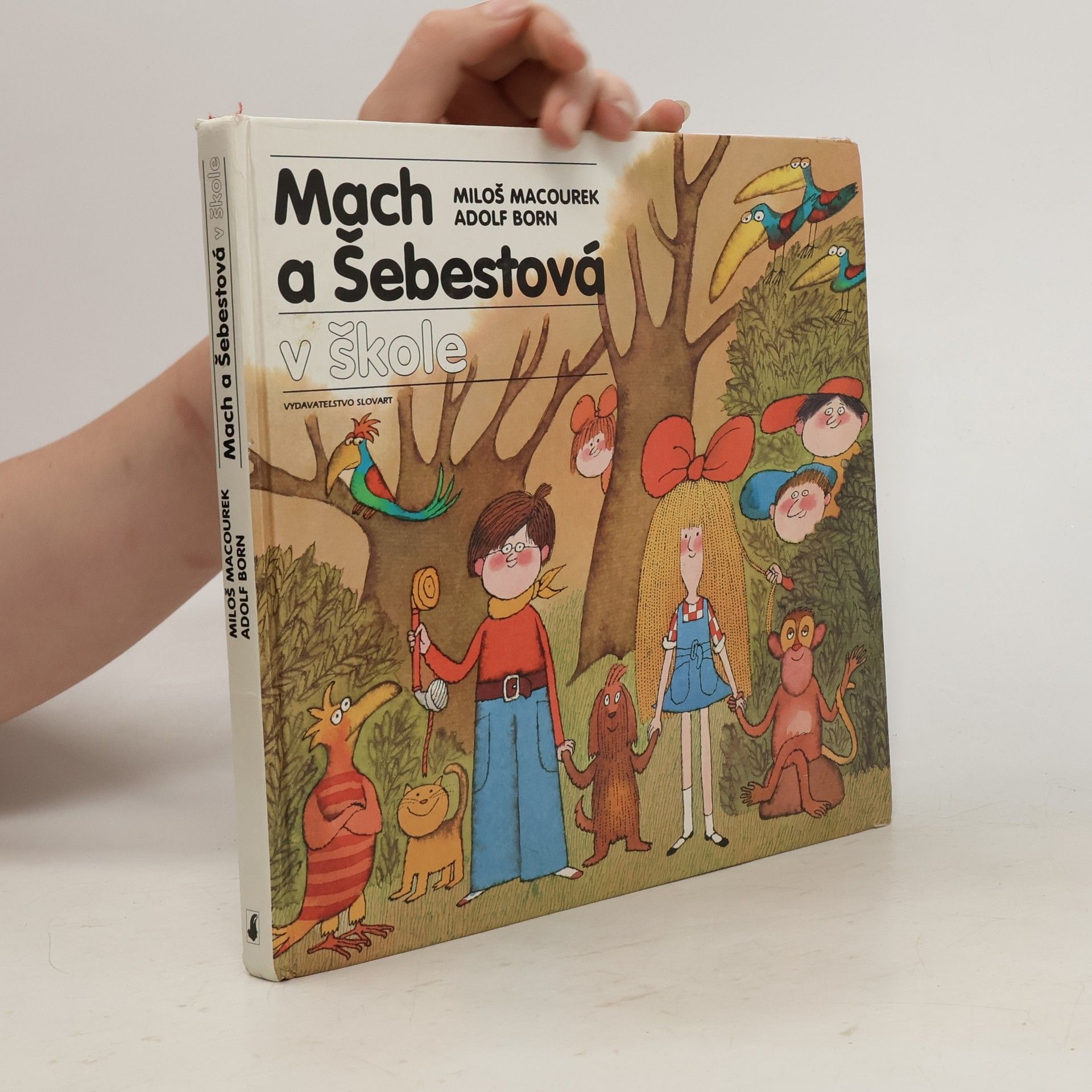Adolf Born Mach a Šebestová v škole