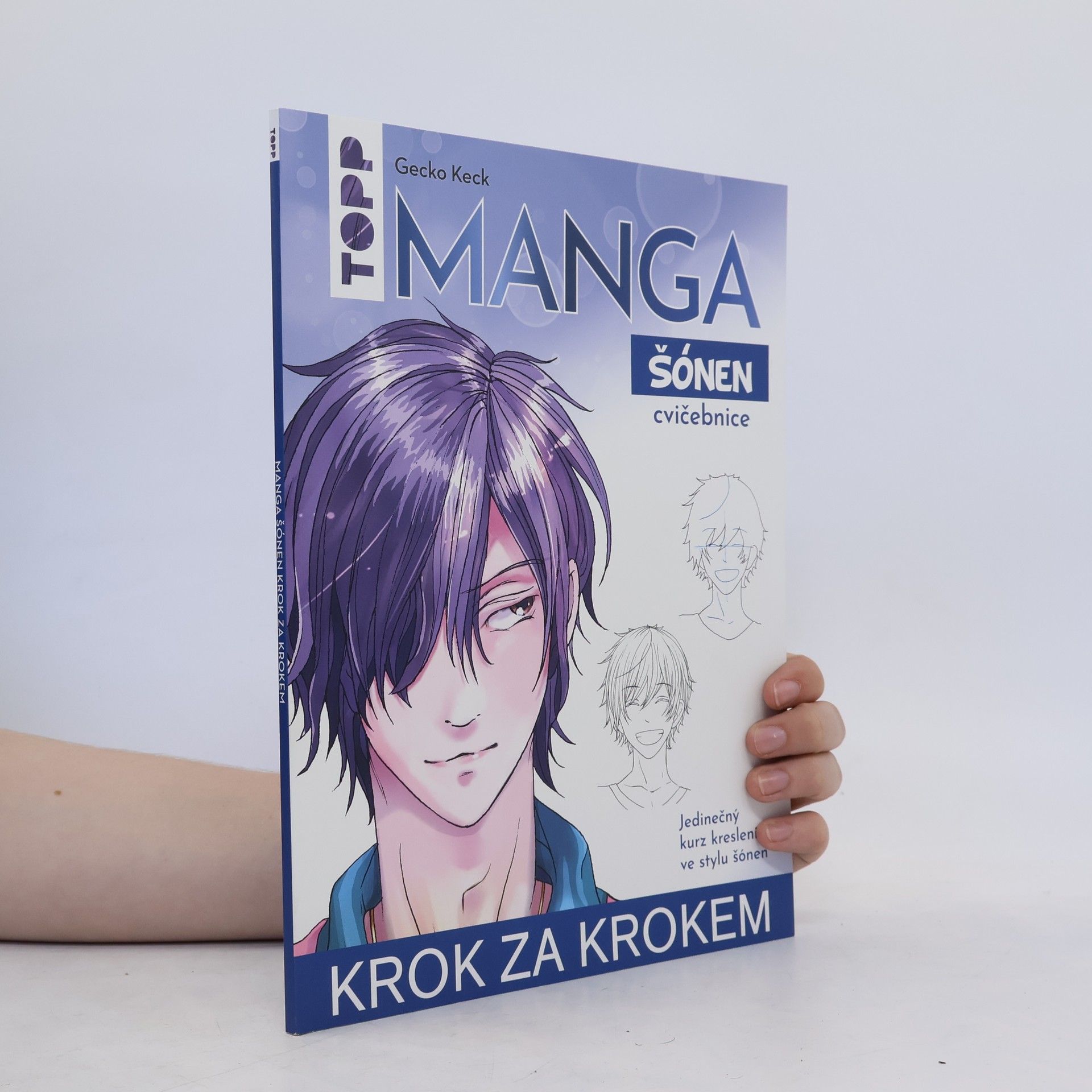 Gecko Keck Manga krok za krokem. Šónen - Cvičebnice