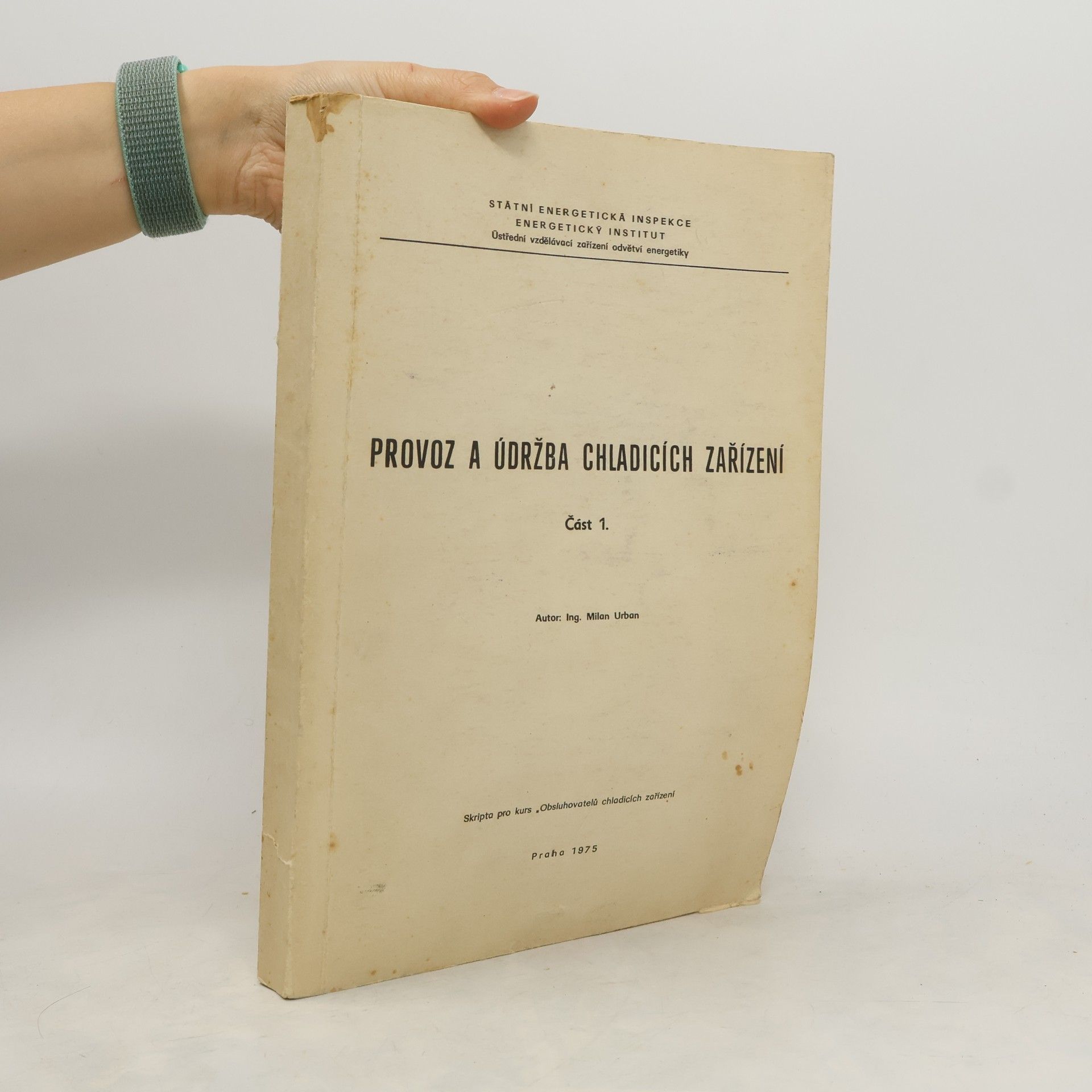 Kolektív autorov Provoz a údržba chladicích zařízeních