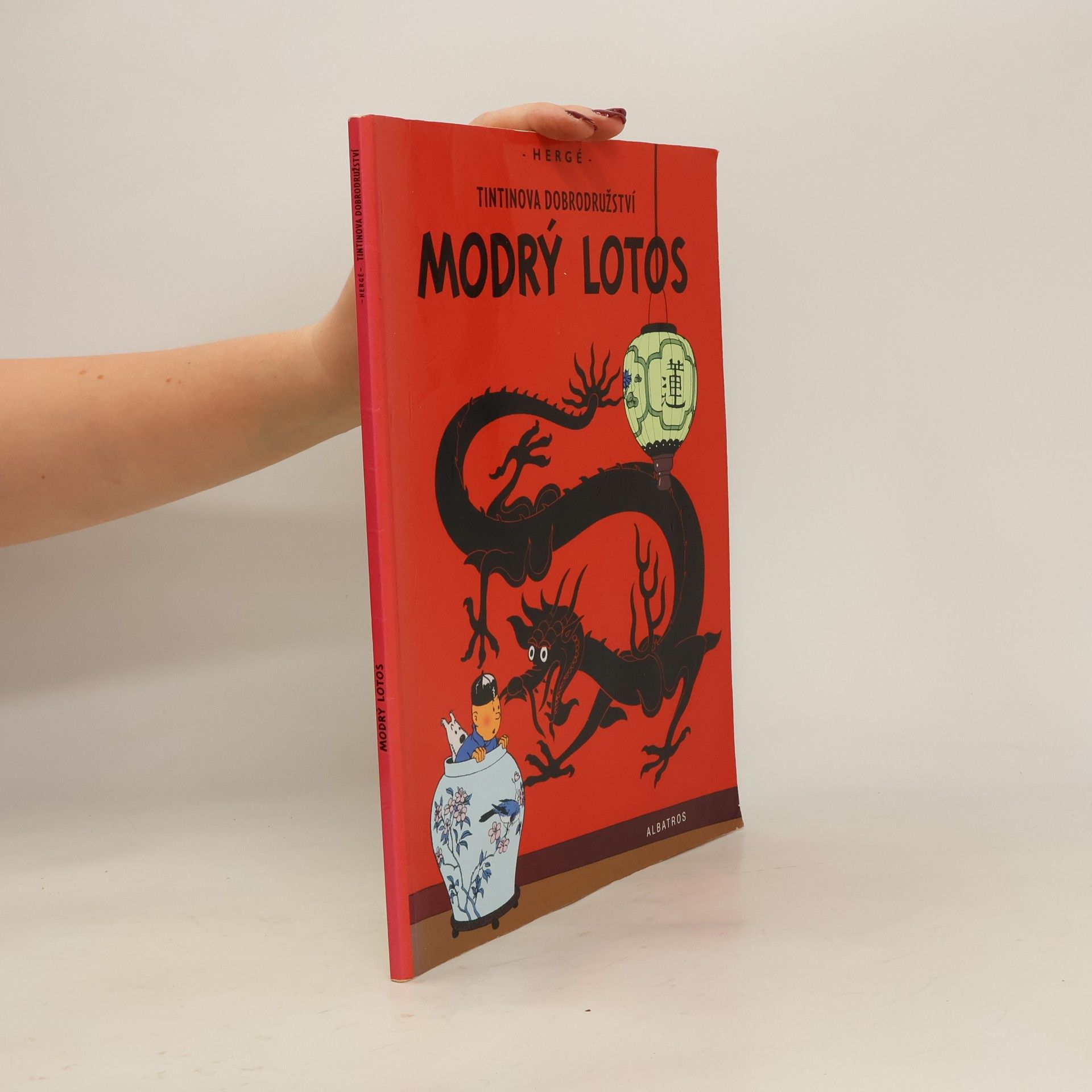 Hergé Modrý lotos