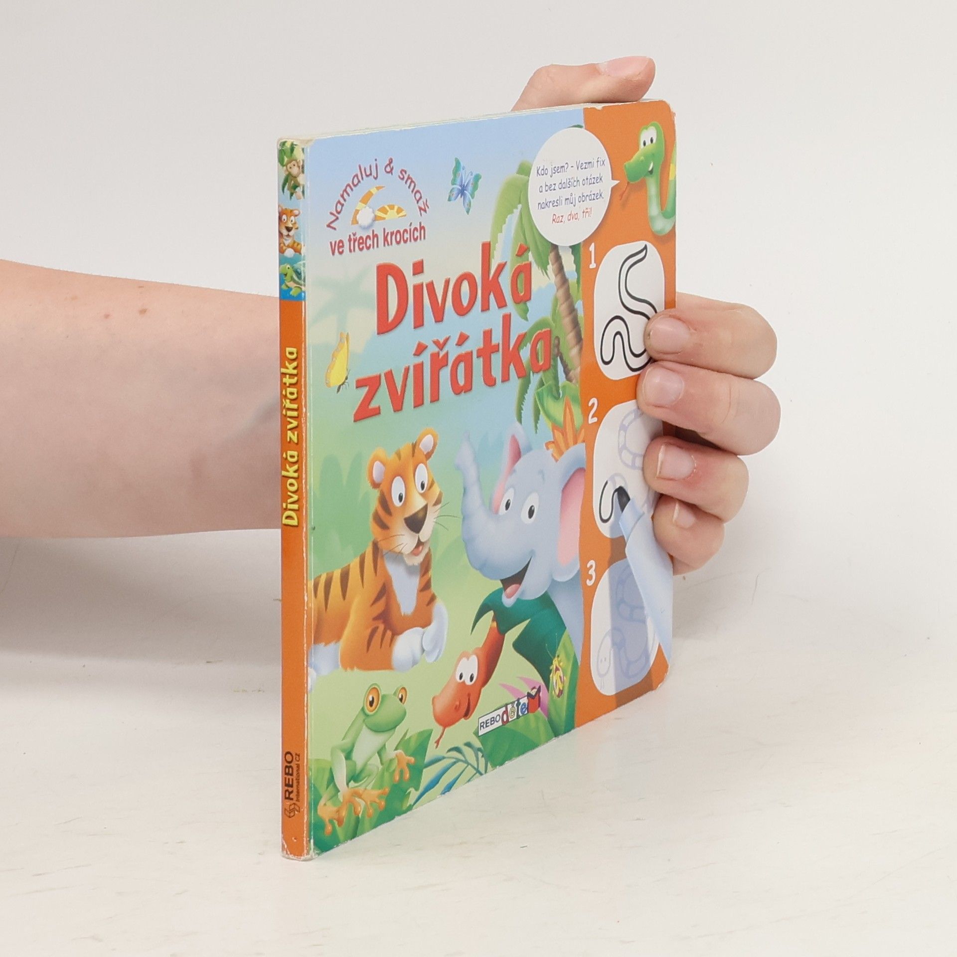 Brenda Apsley Divoká zvířátka. Namaluj a smaž ve třech krocích.