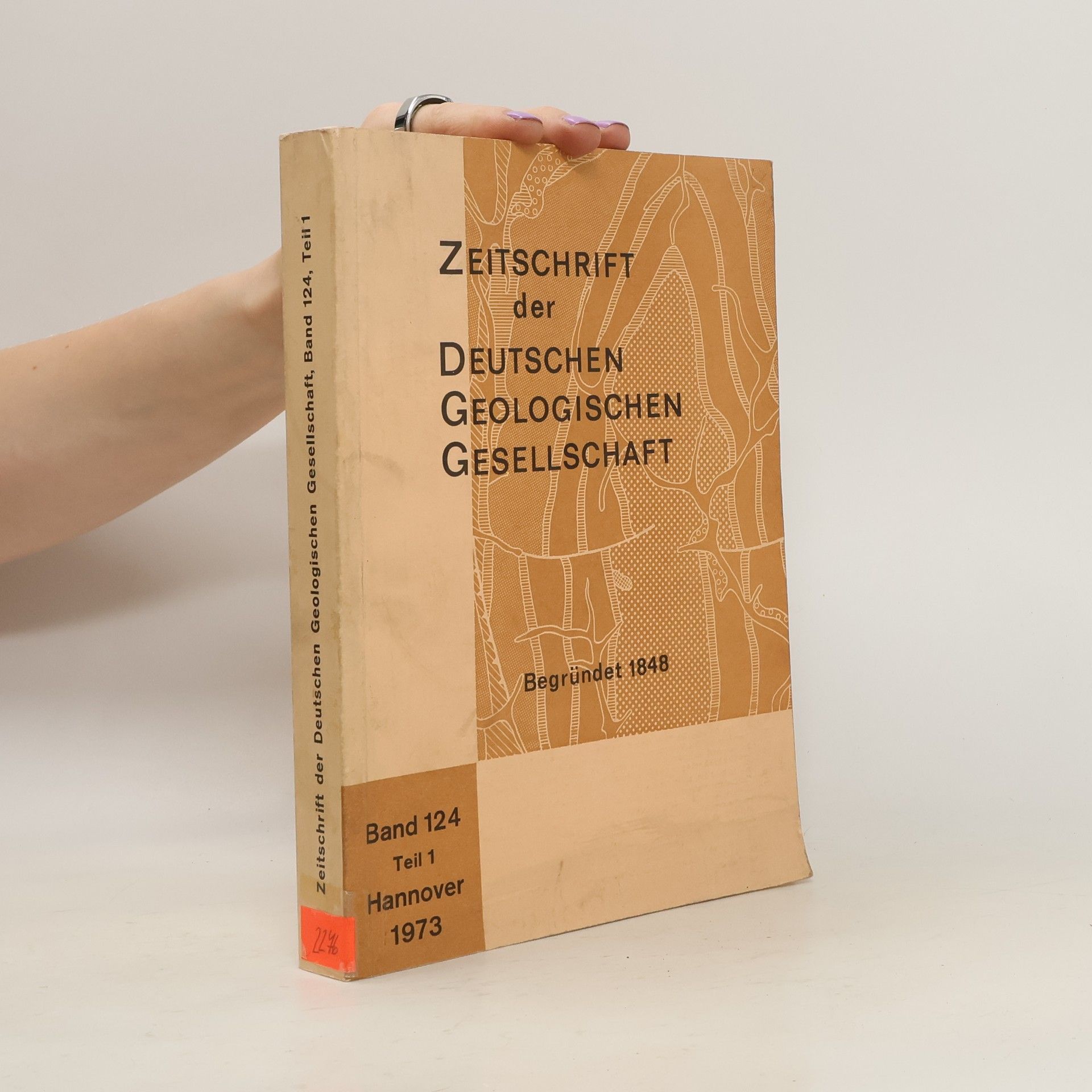 Collective Zeitschrift Der Deutschen Geologischen Gesellschaft, Band 124, Teill 1