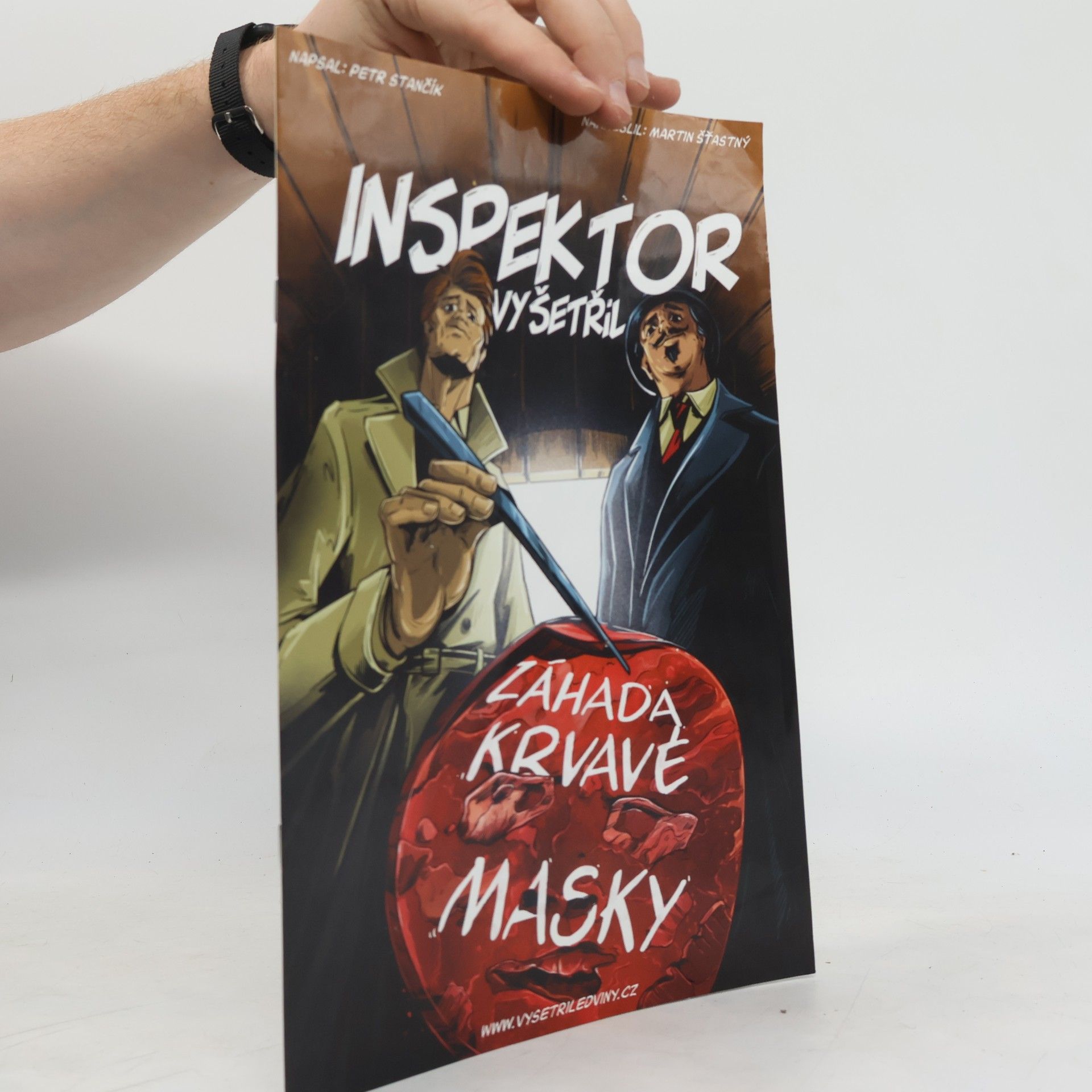 Collectif d'auteurs Inspektor Vyšetřil: Záhada krvavé masky
