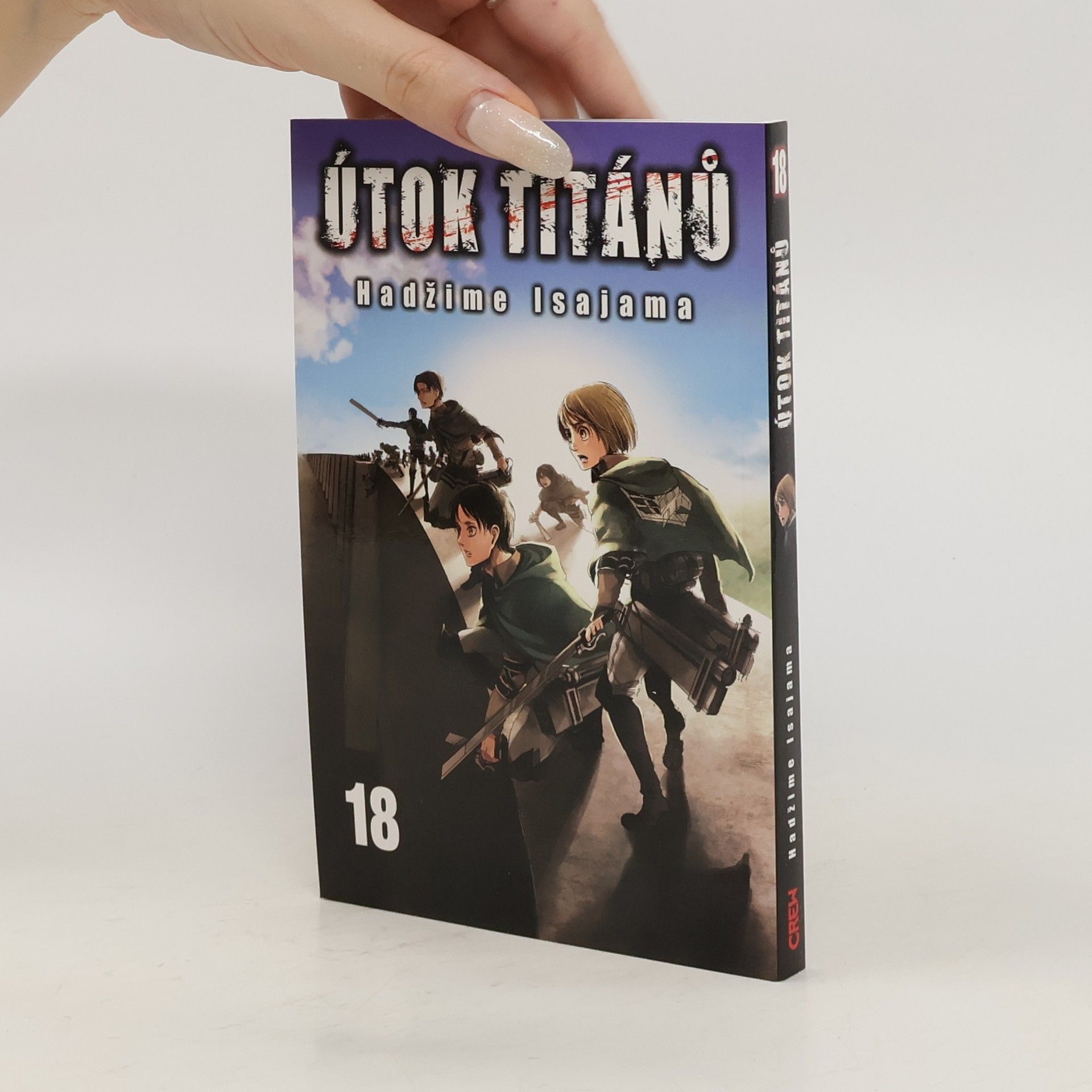 Hajime Isayama Útok titánů 18