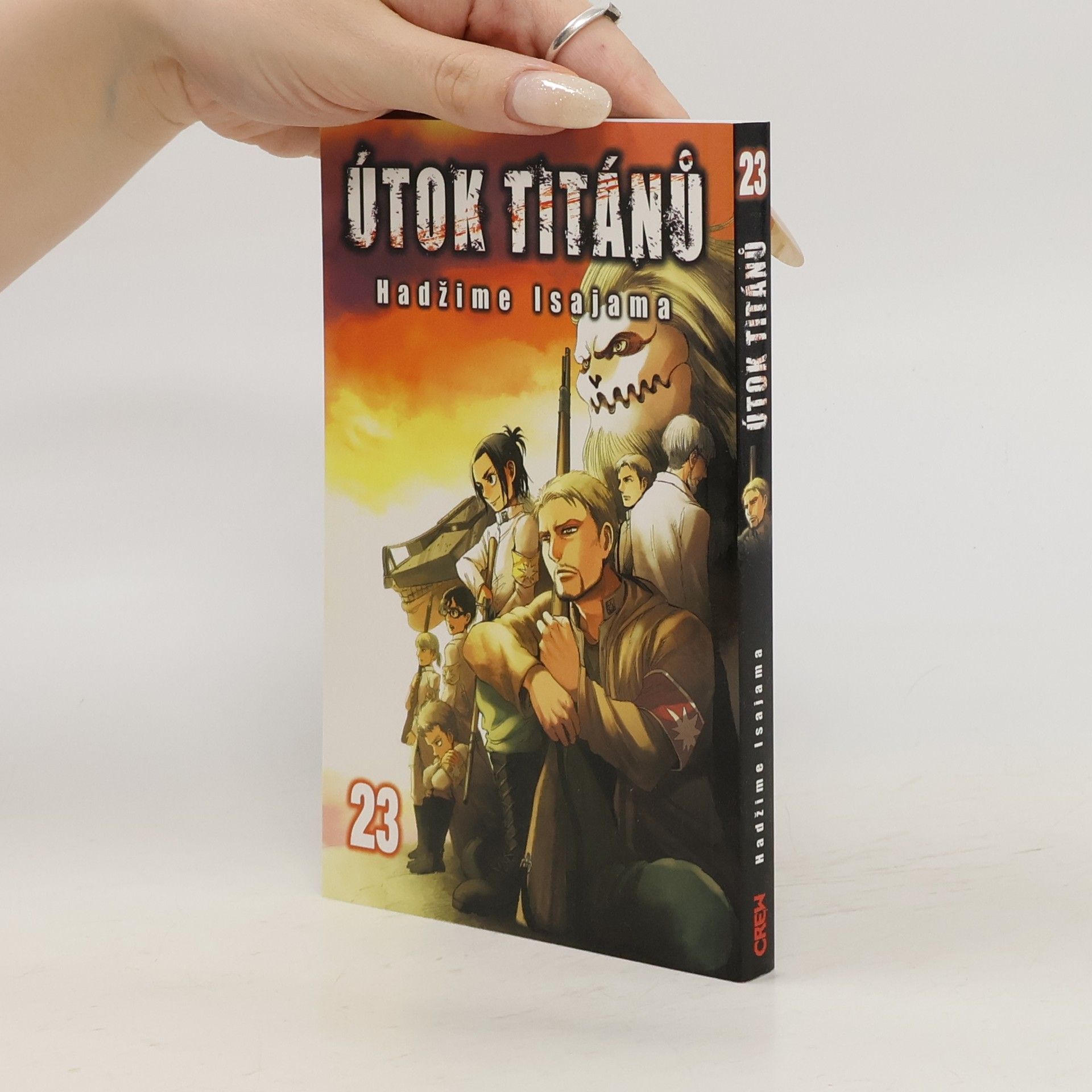 Hajime Isayama Útok titánů 23