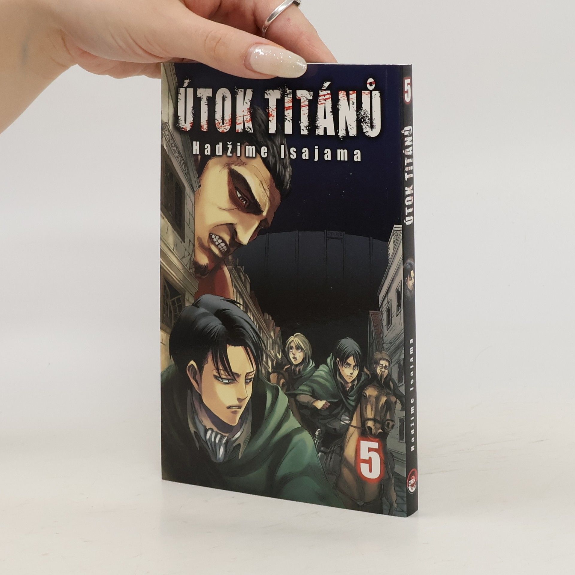 Hajime Isayama Útok titánů. 5