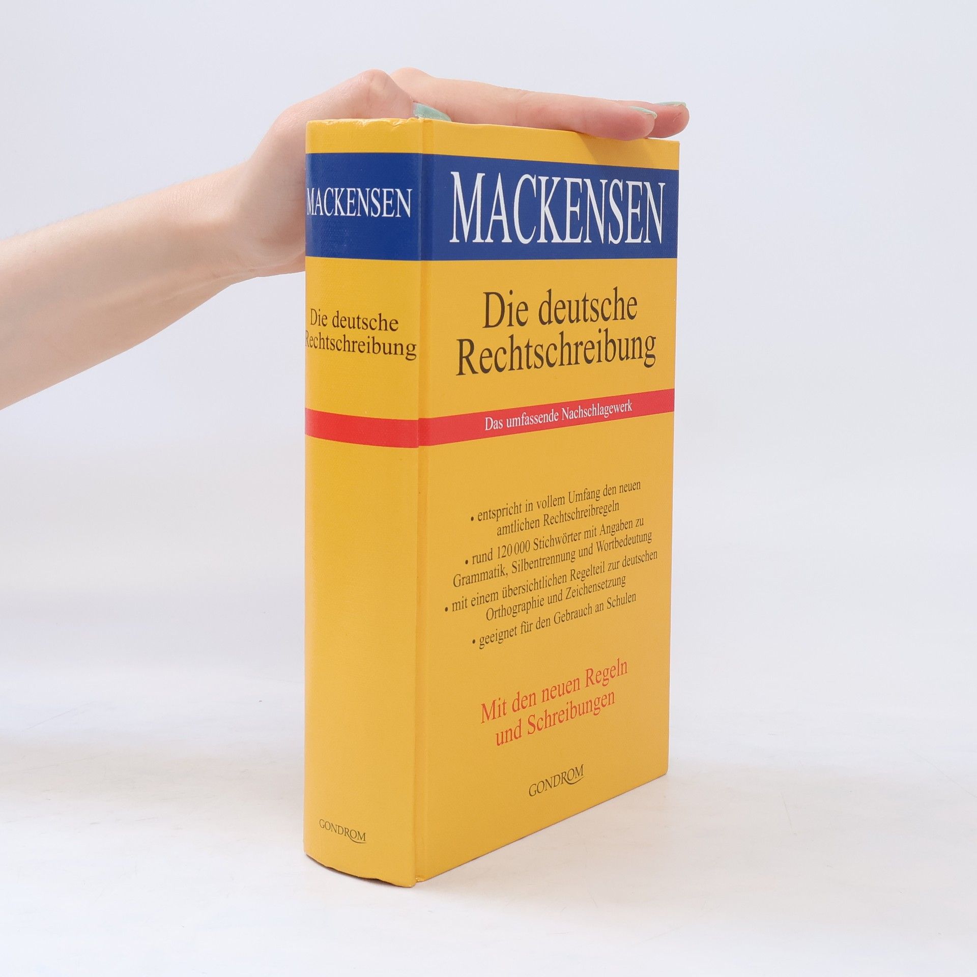 Lutz Mackensen Die deutsche Rechtschreibung