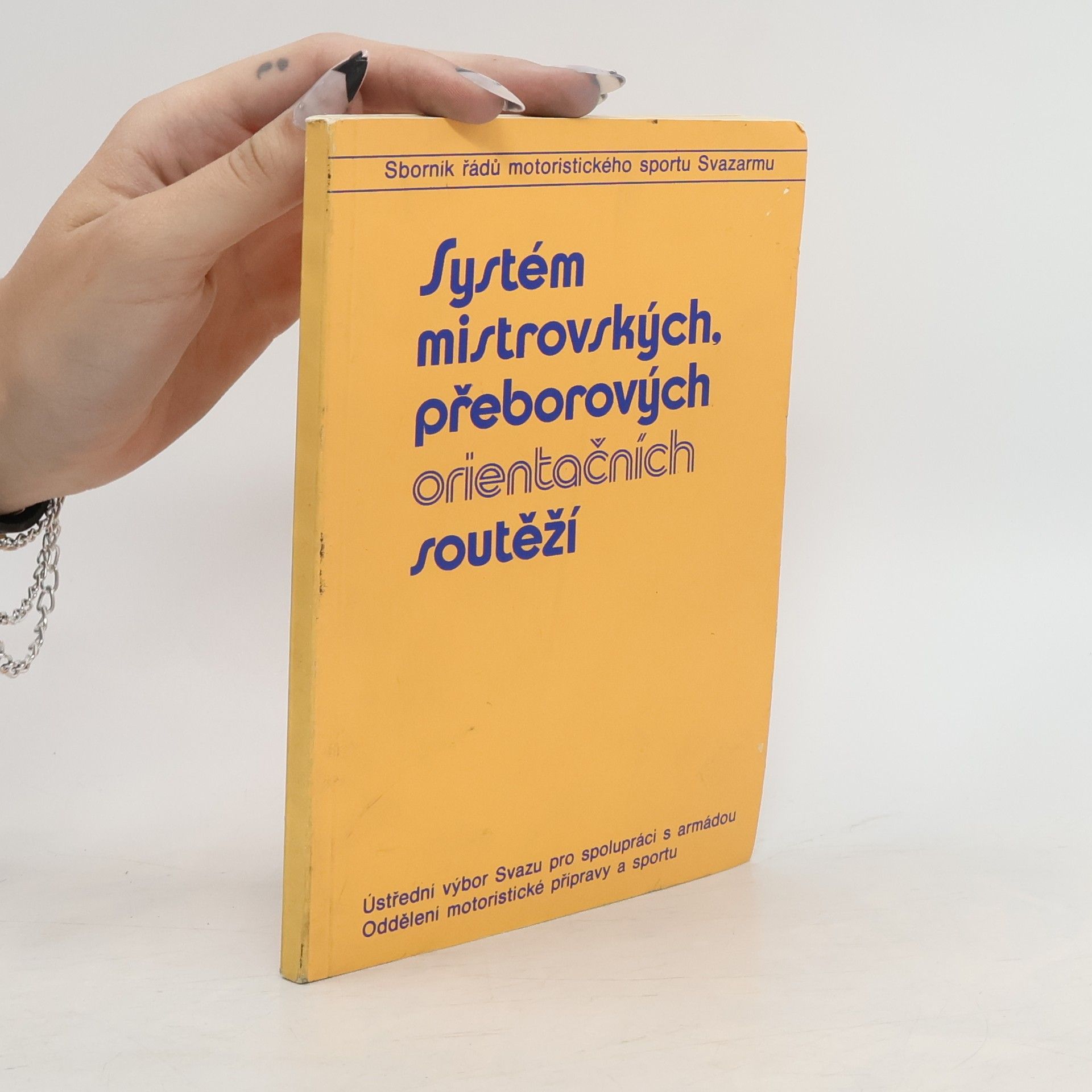 Kolektív autorov systém mistrovských přeborových orientačních soutěží