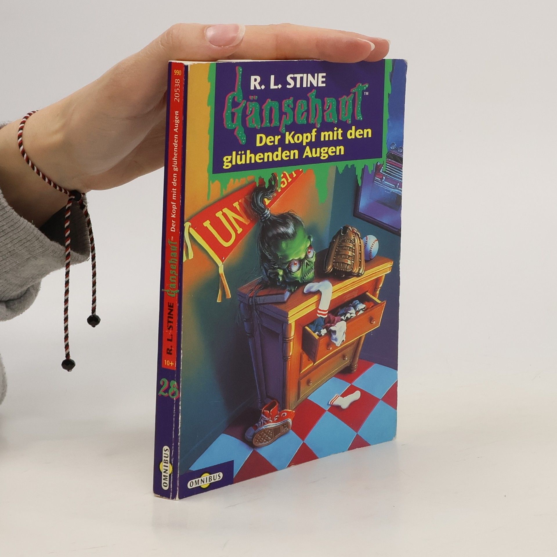 R. L. Stine Gänsehaut 28. Der Kopf mit den glühenden Augen