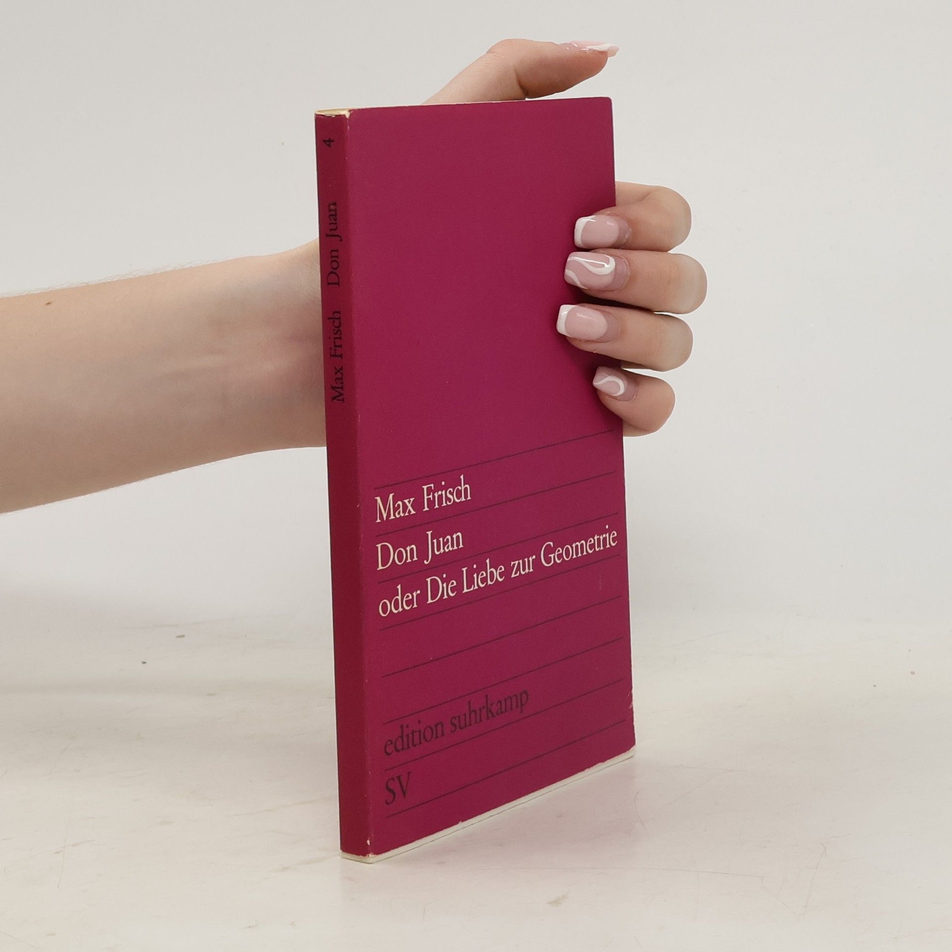 Max Frisch Don Juan oder Die Liebe zur Geometrie