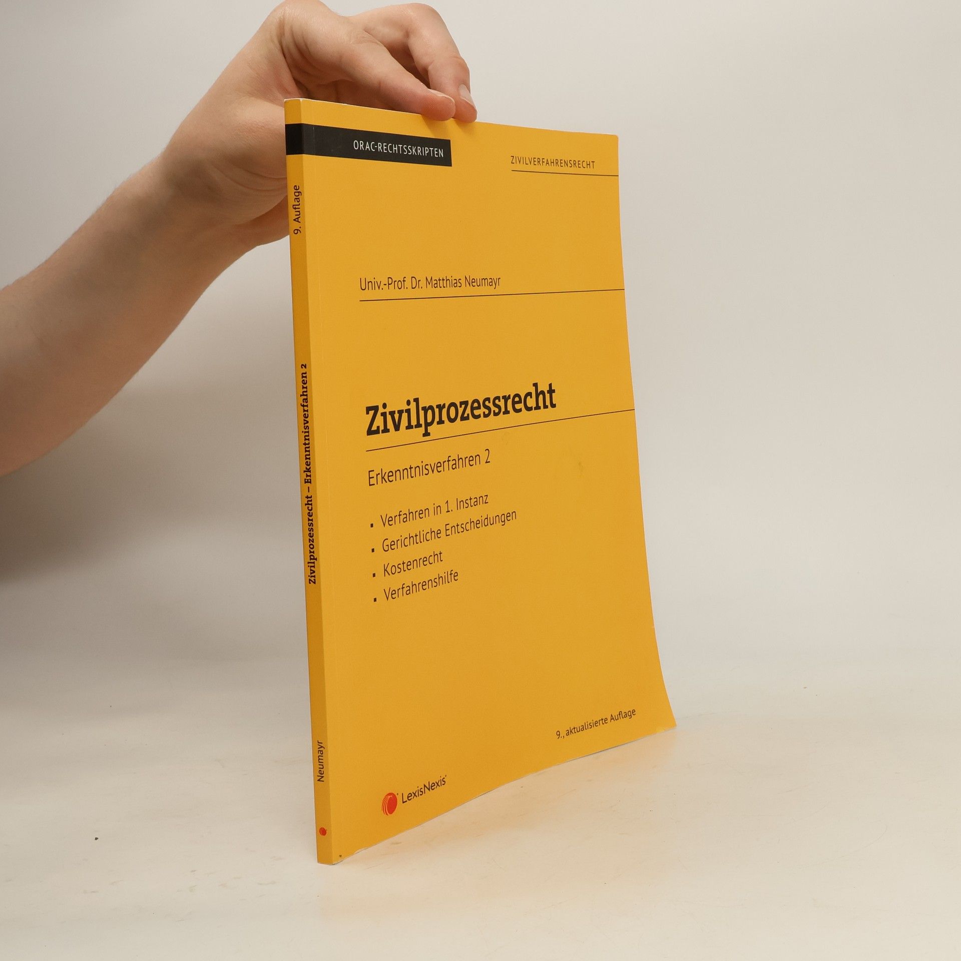 Matthias Neumayr Zivilprozessrecht Erkenntnisverfahren 2