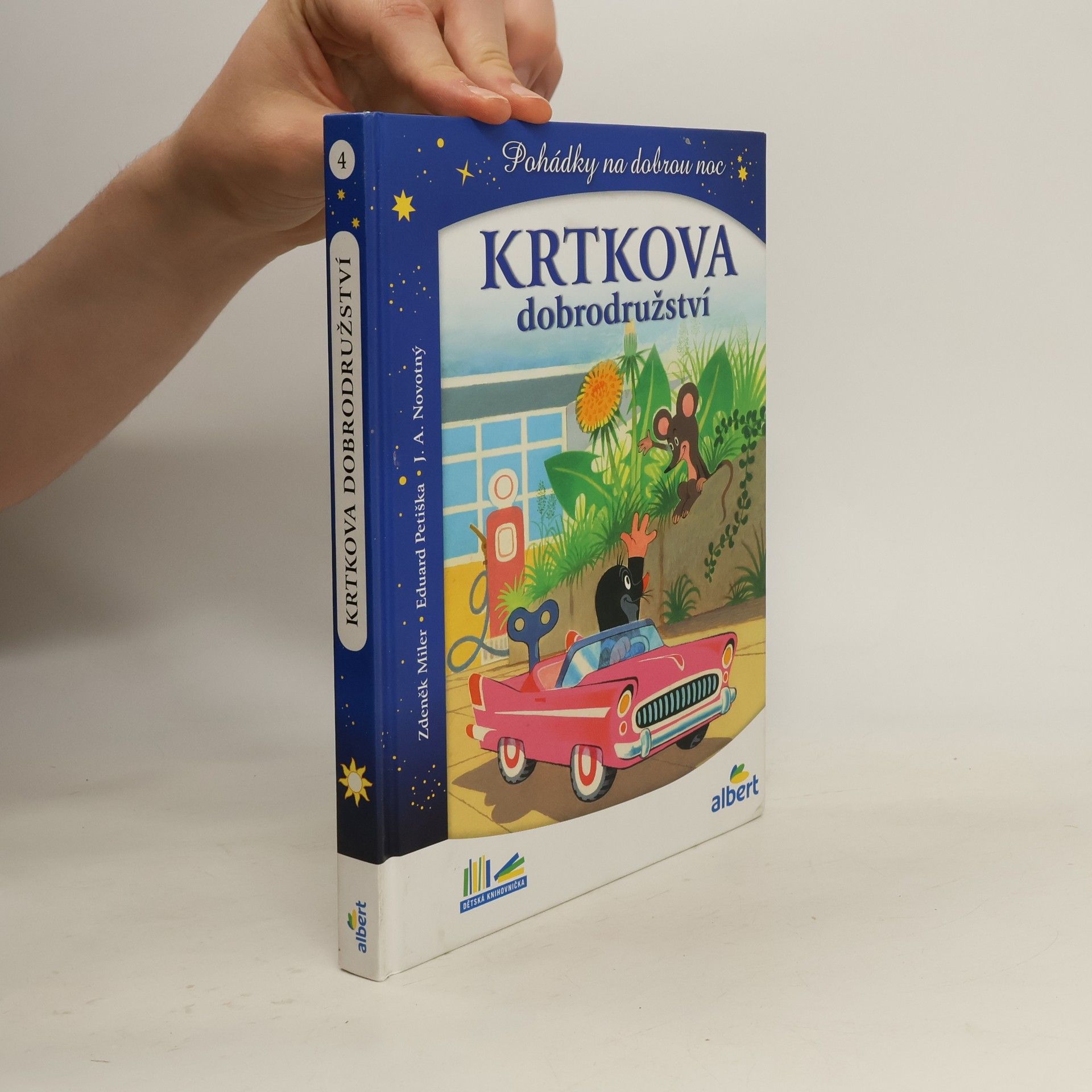 J. A. Novotný Krtkova dobrodružství : pohádky na dobrou noc