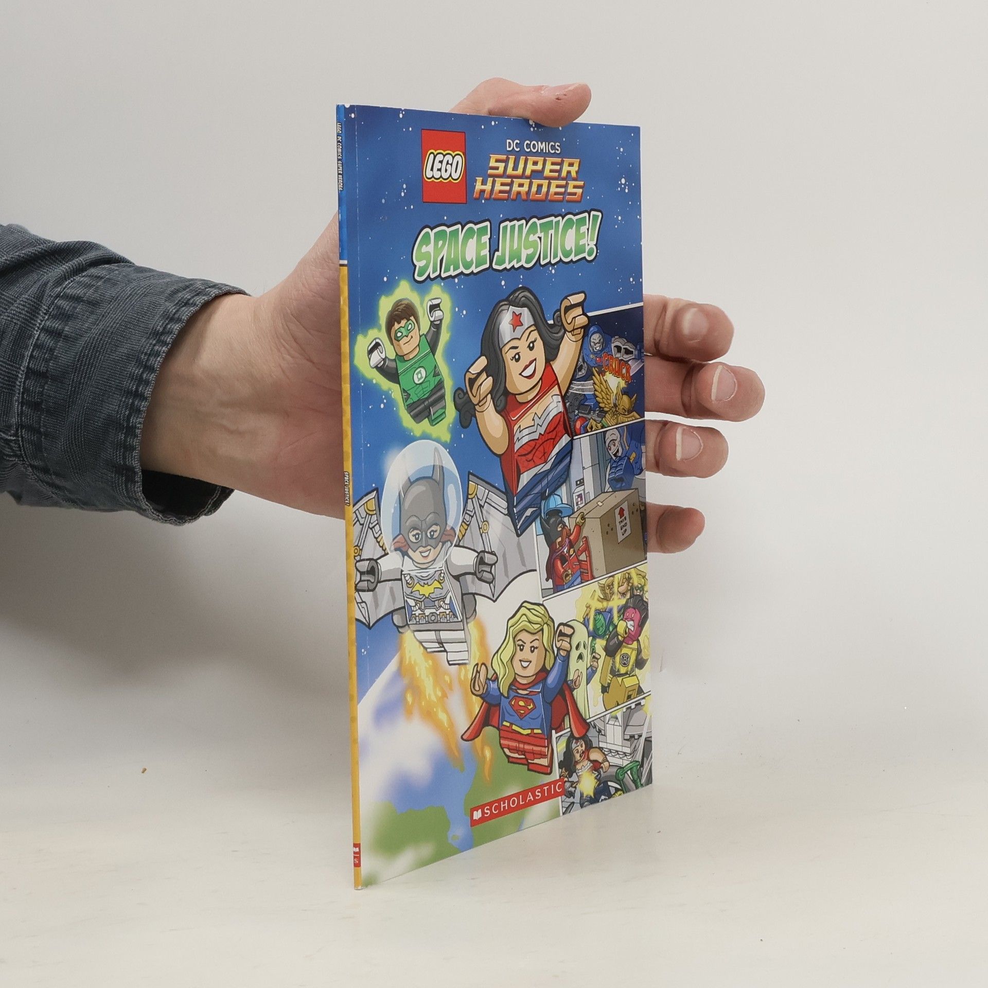 Scholastic Space Justice Lego DC Super Heroes