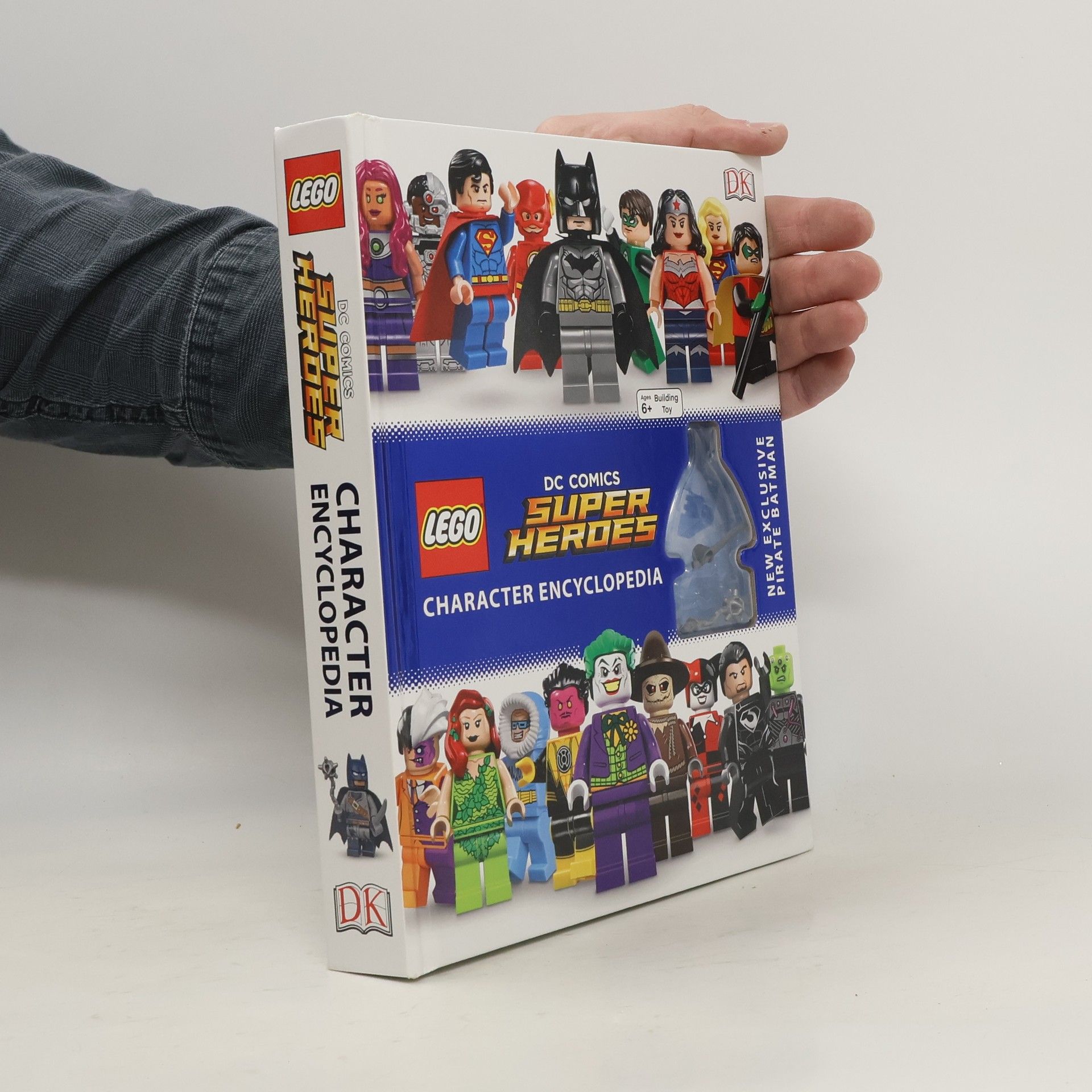 Dorling Kindersley Lego DC Comics Super Heroes Character Encyclopedia: New Exclusive Pirate Batman Minifigure