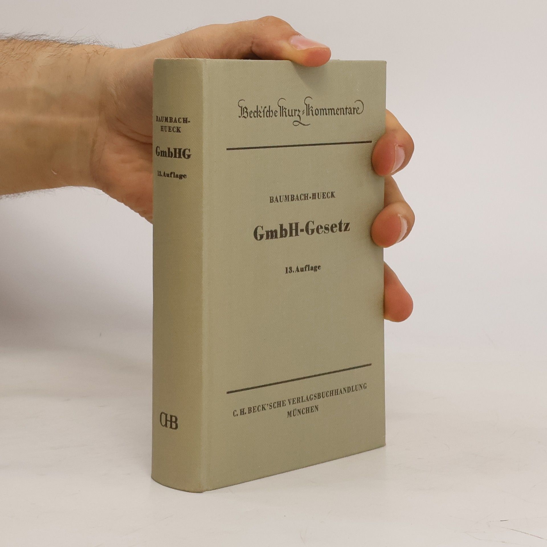Adolf Baumbach GmbH-Gesetz