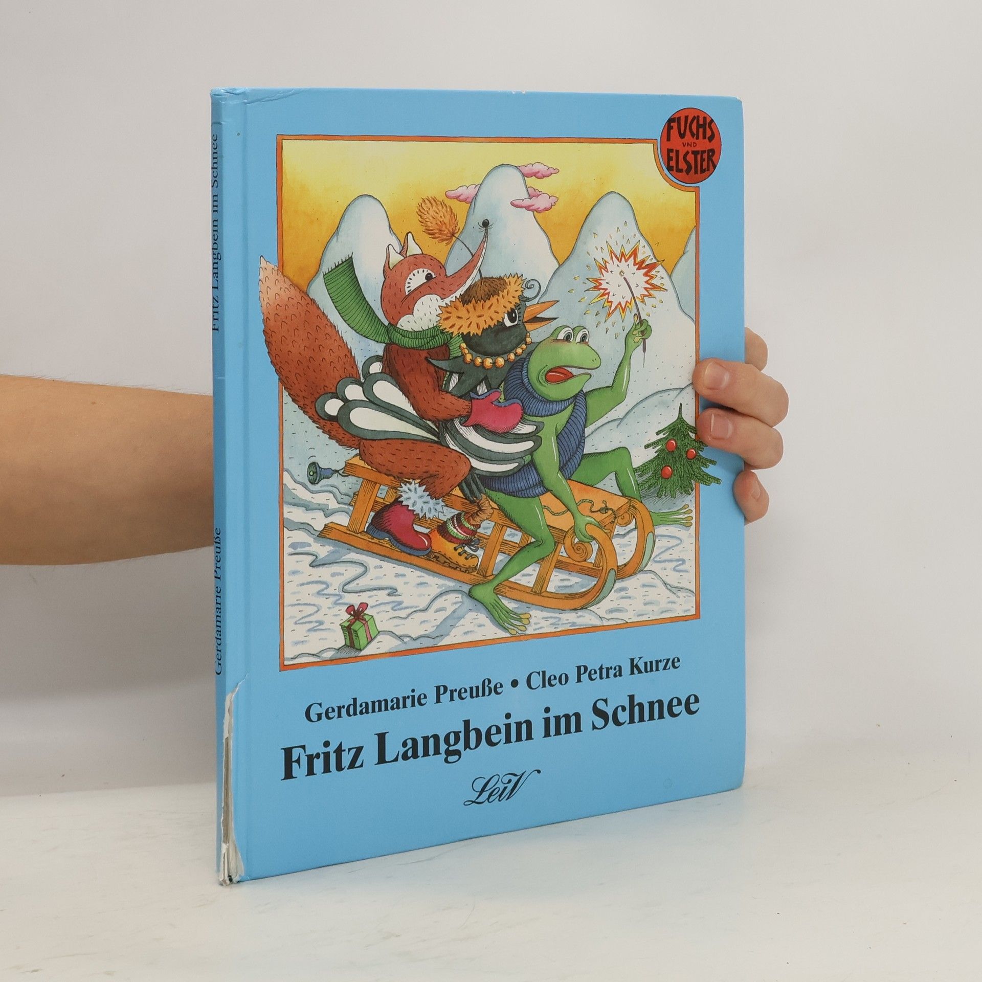 Gerda Maria Preuße Fritz Langbein im Schnee
