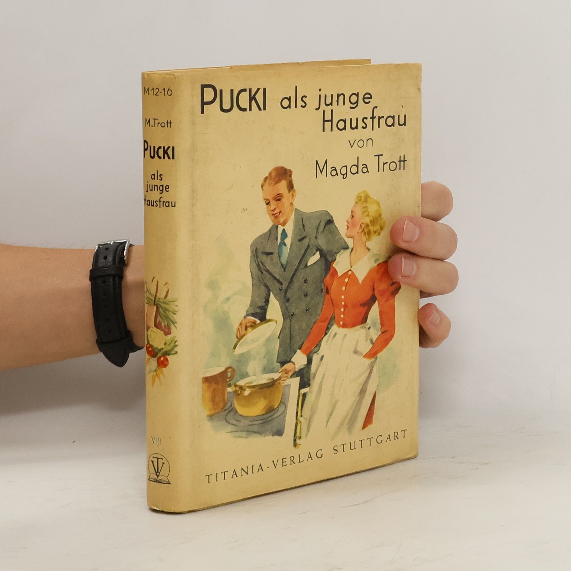Magda Trott Pucki als junge Hausfrau