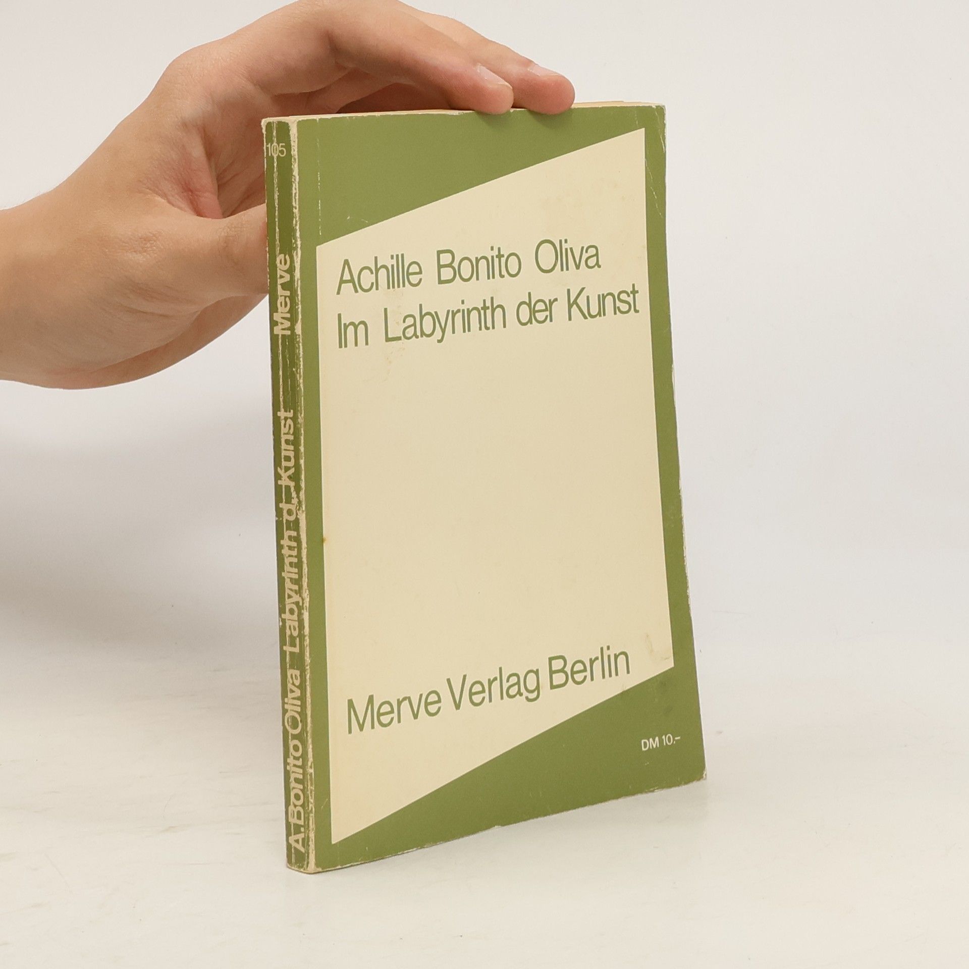 Achille Bonito Oliva Im Labyrinth der Kunst