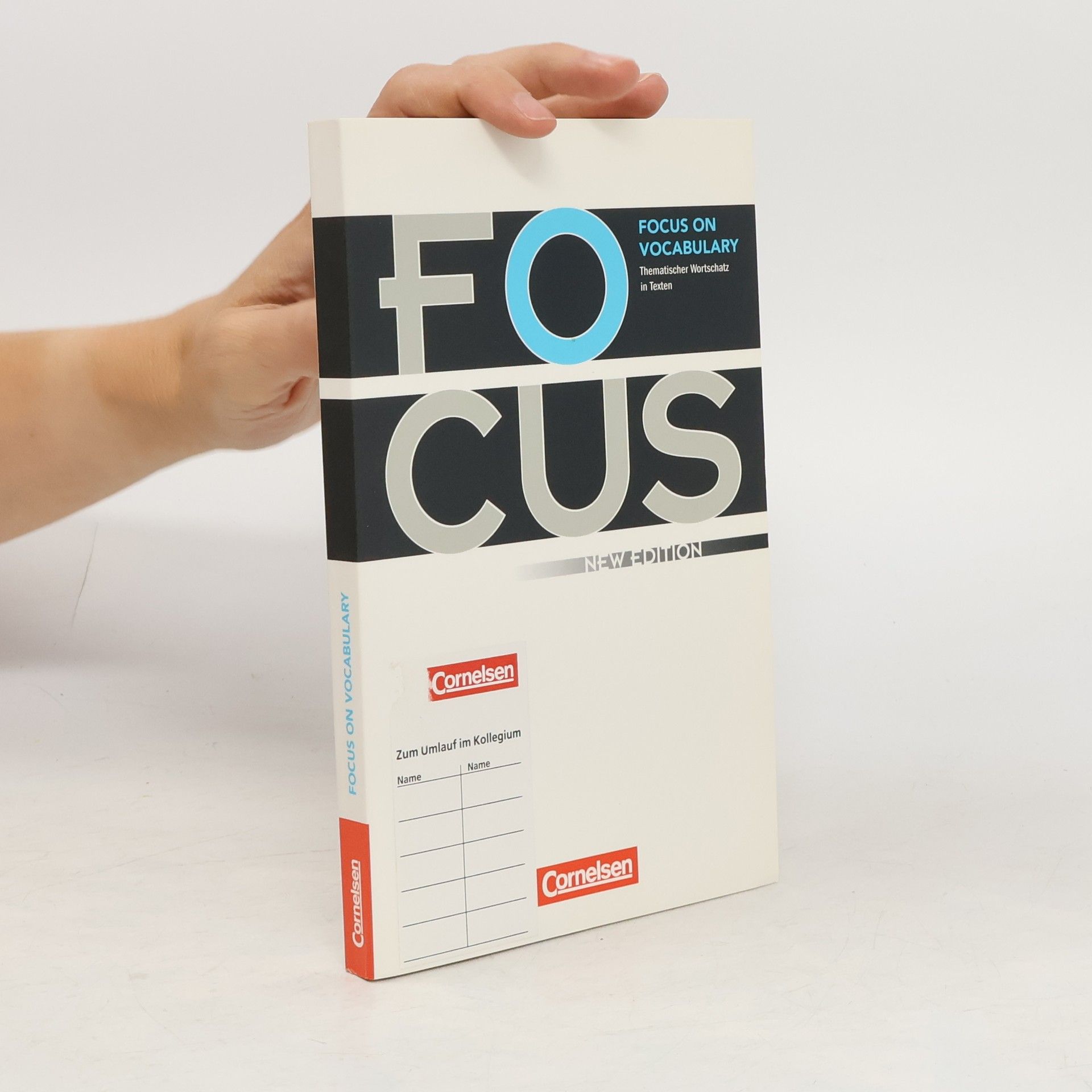 Cornelsen Berufliche Bildung Focus on Vocabulary