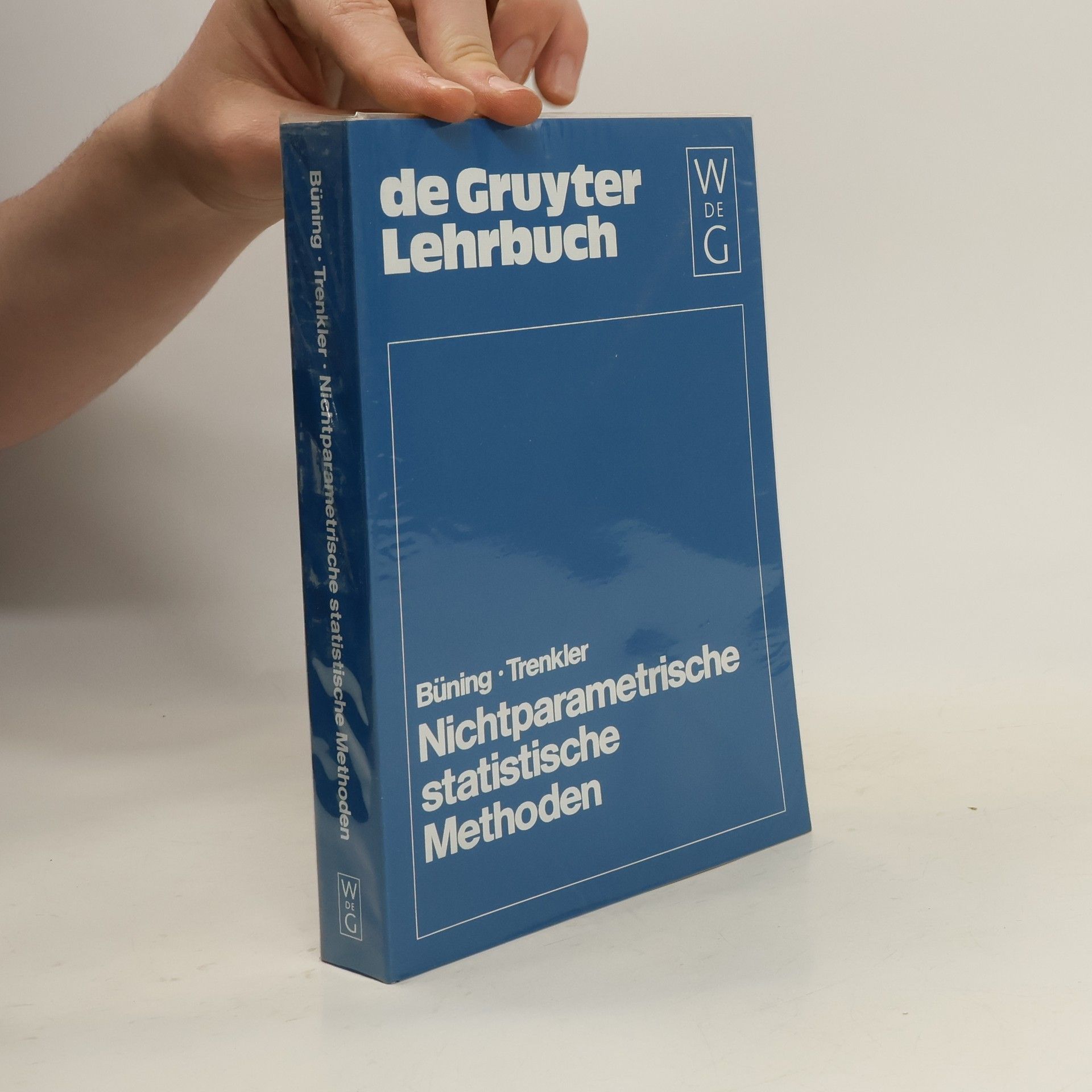 Herbert Büning Nichtparametrische statistische Methoden