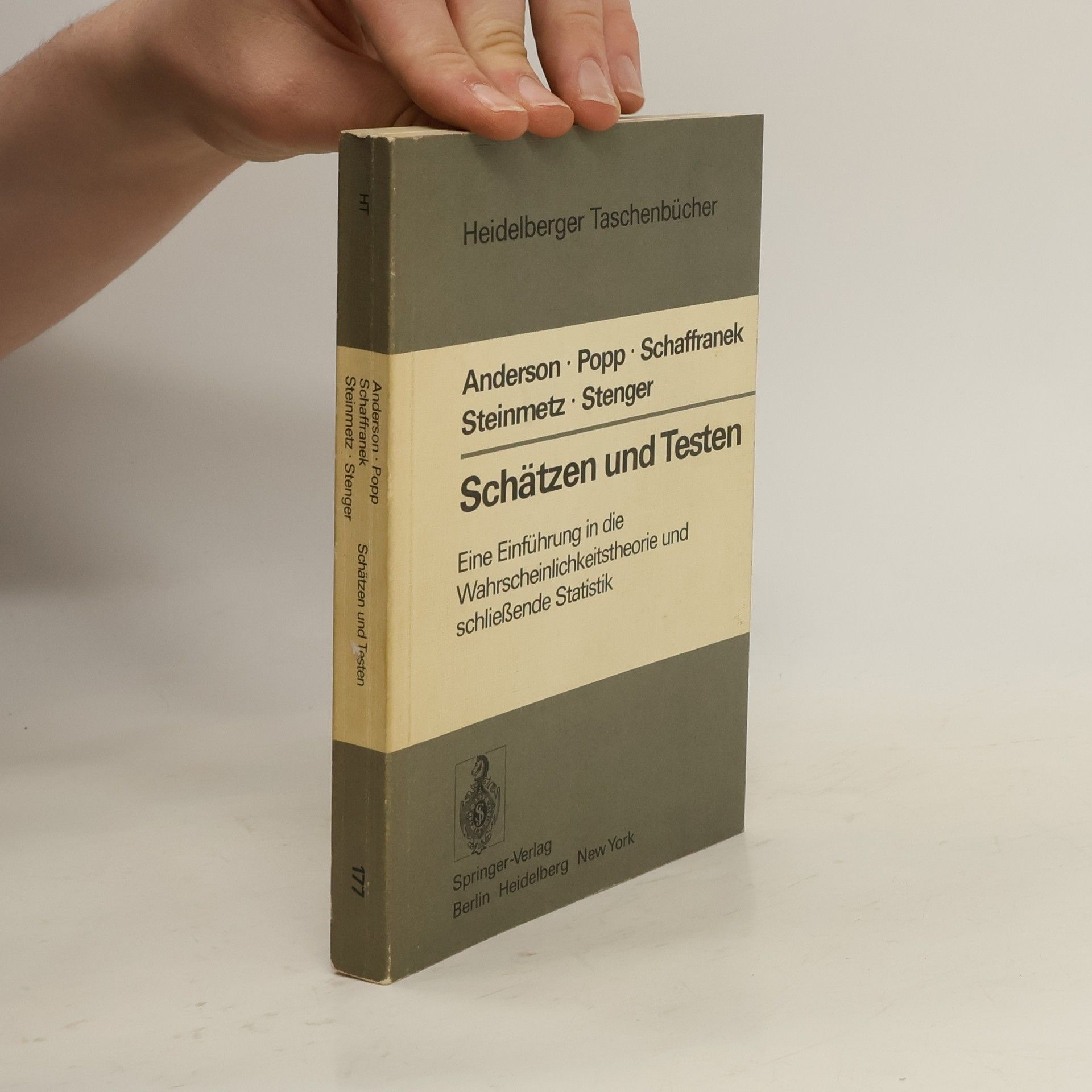 Oskar Anderson Schätzen und Testen