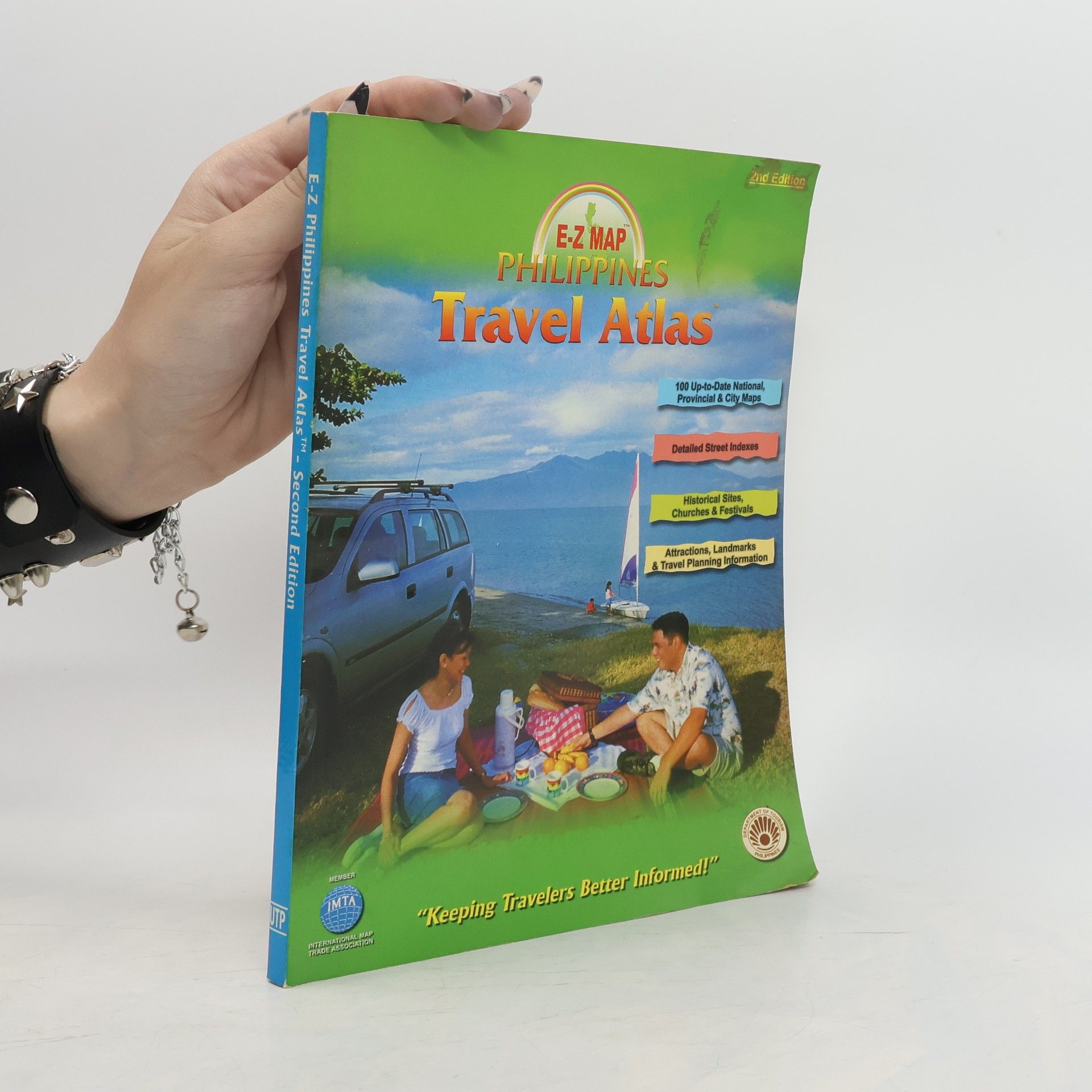 Autorenkollektiv E - Z Map Philippines Travel Atlas