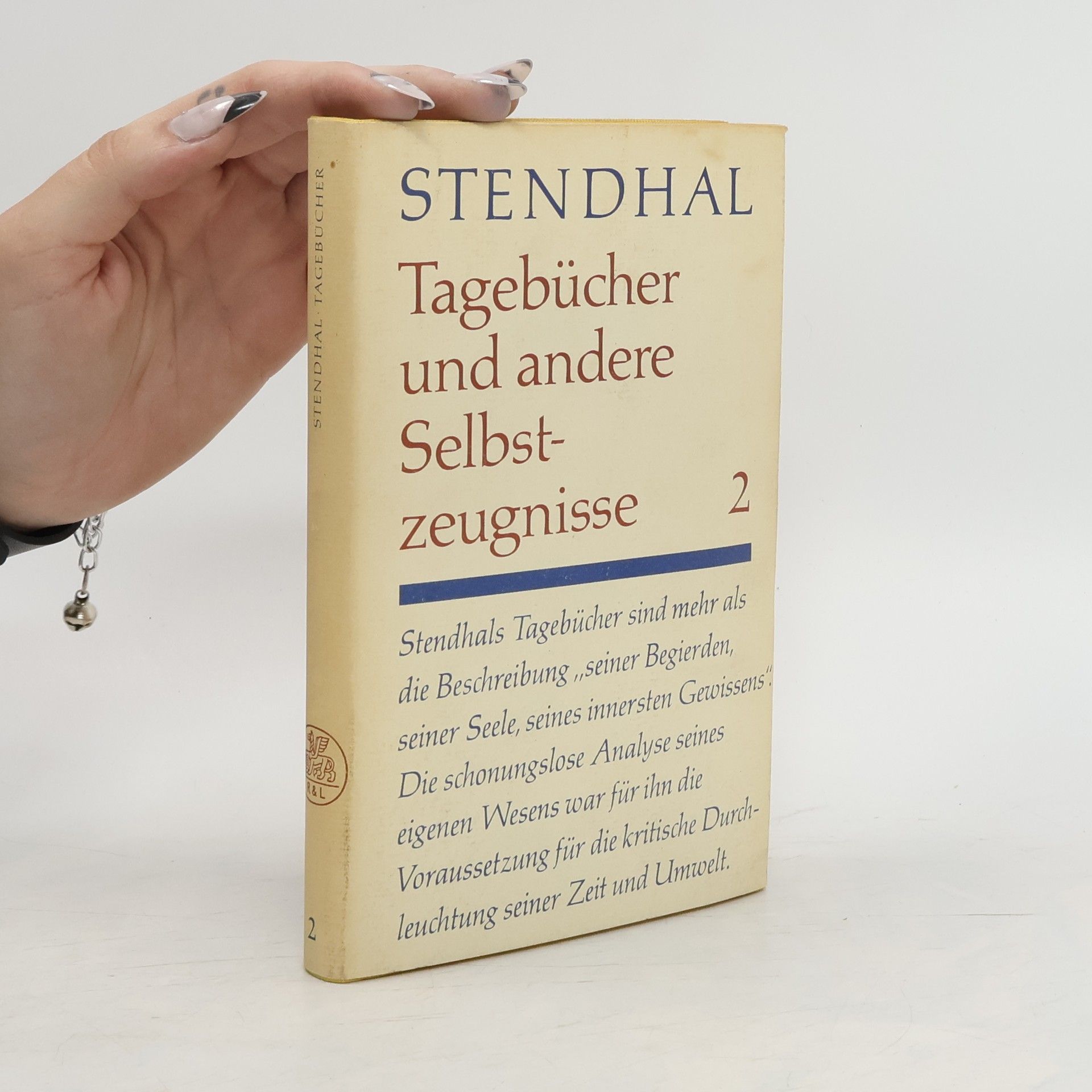 Stendhal Tagebücher und andere Selbstzeugnisse 2