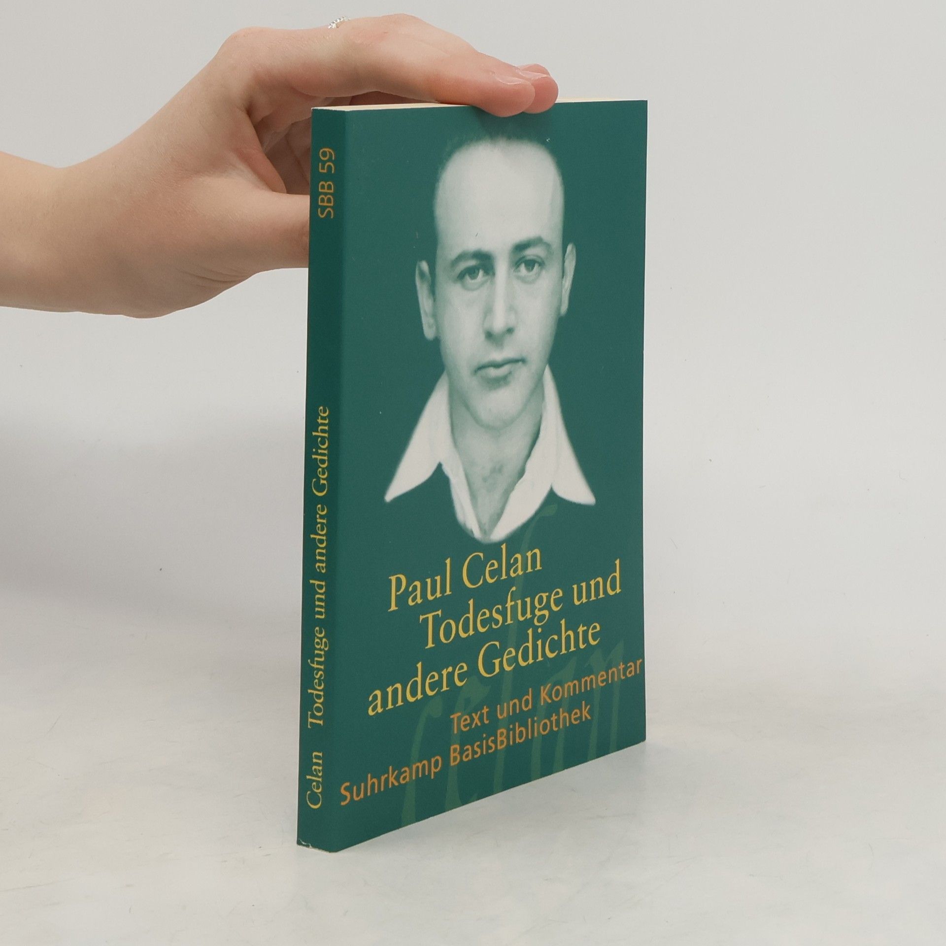 Paul Celan Todesfuge und andere Gedichte