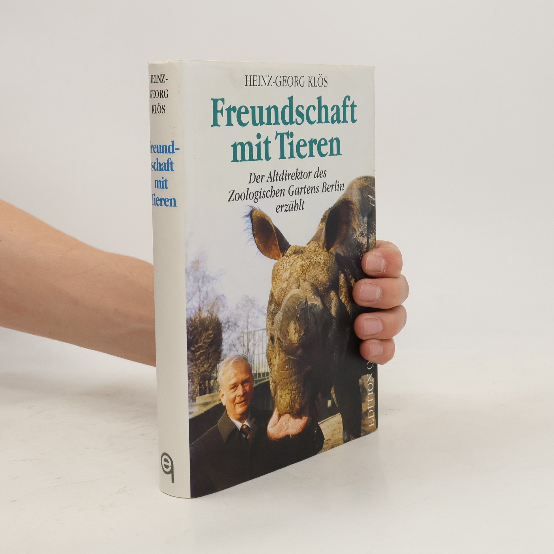 Heinz-Georg Klös Freundschaft mit Tieren