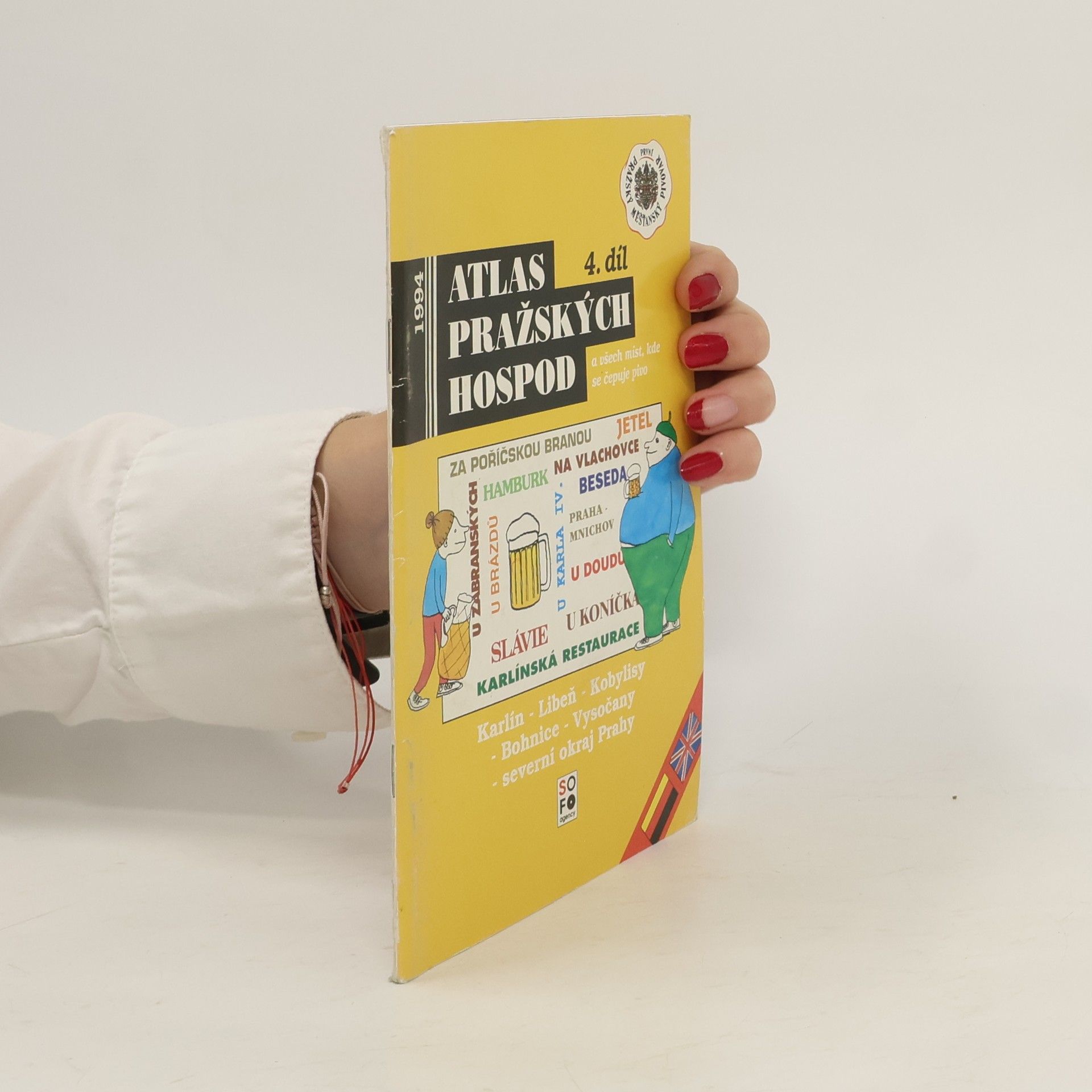 Collectif d'auteurs Atlas pražských hospod a všech míst, kde se čepuje pivo 4