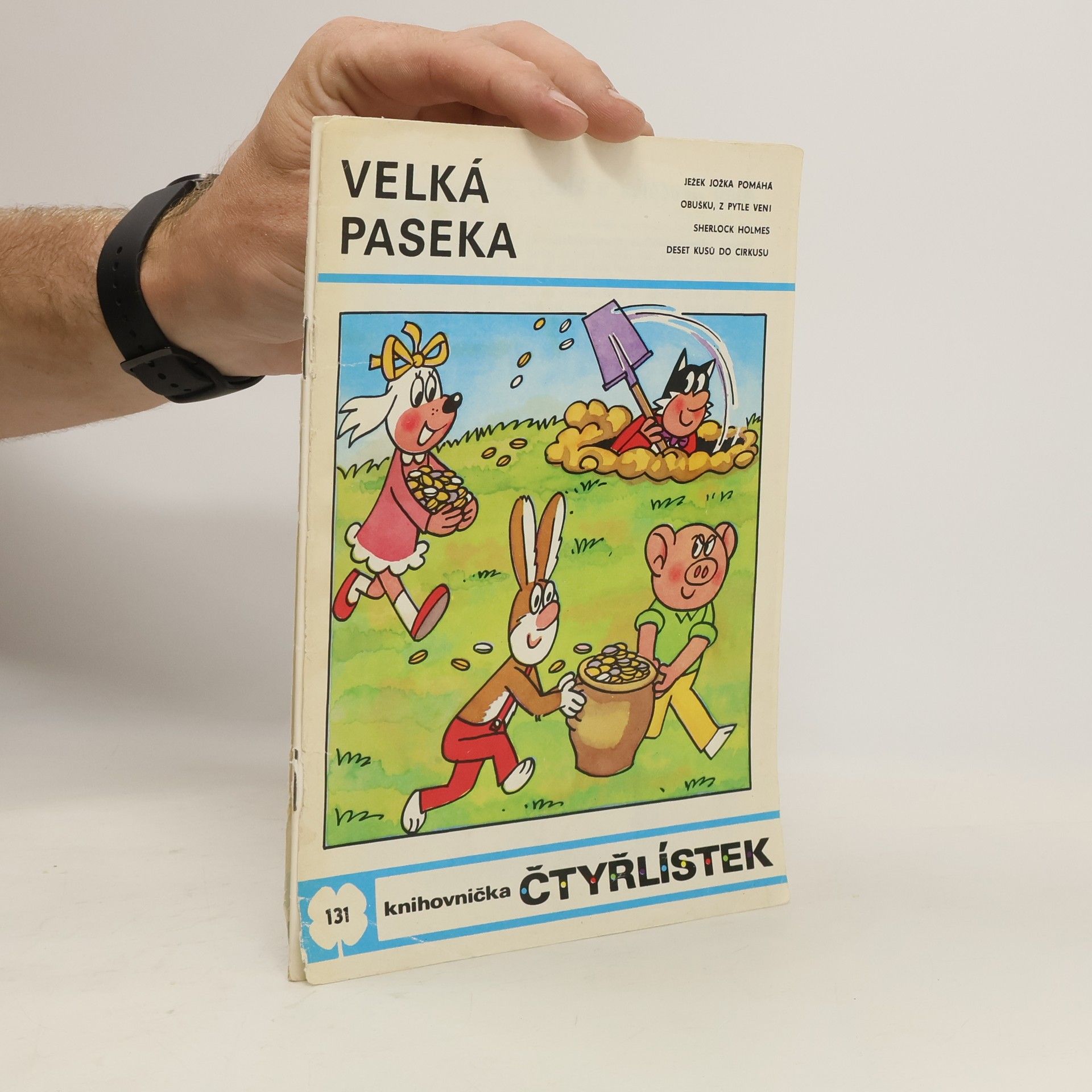 Jaroslav Němeček Čtyřlístek 131. Velká paseka