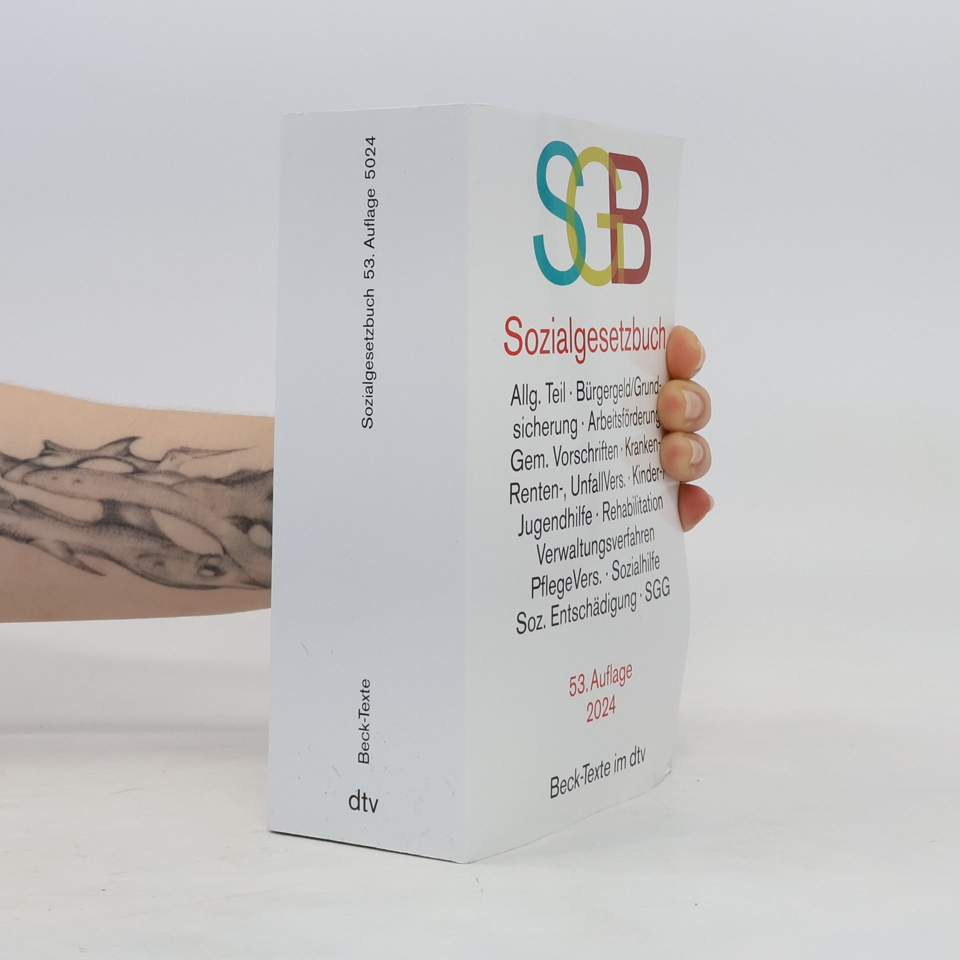dtv Verlagsgesellschaft Sozialgesetzbuch mit Sozialgerichtsgesetz