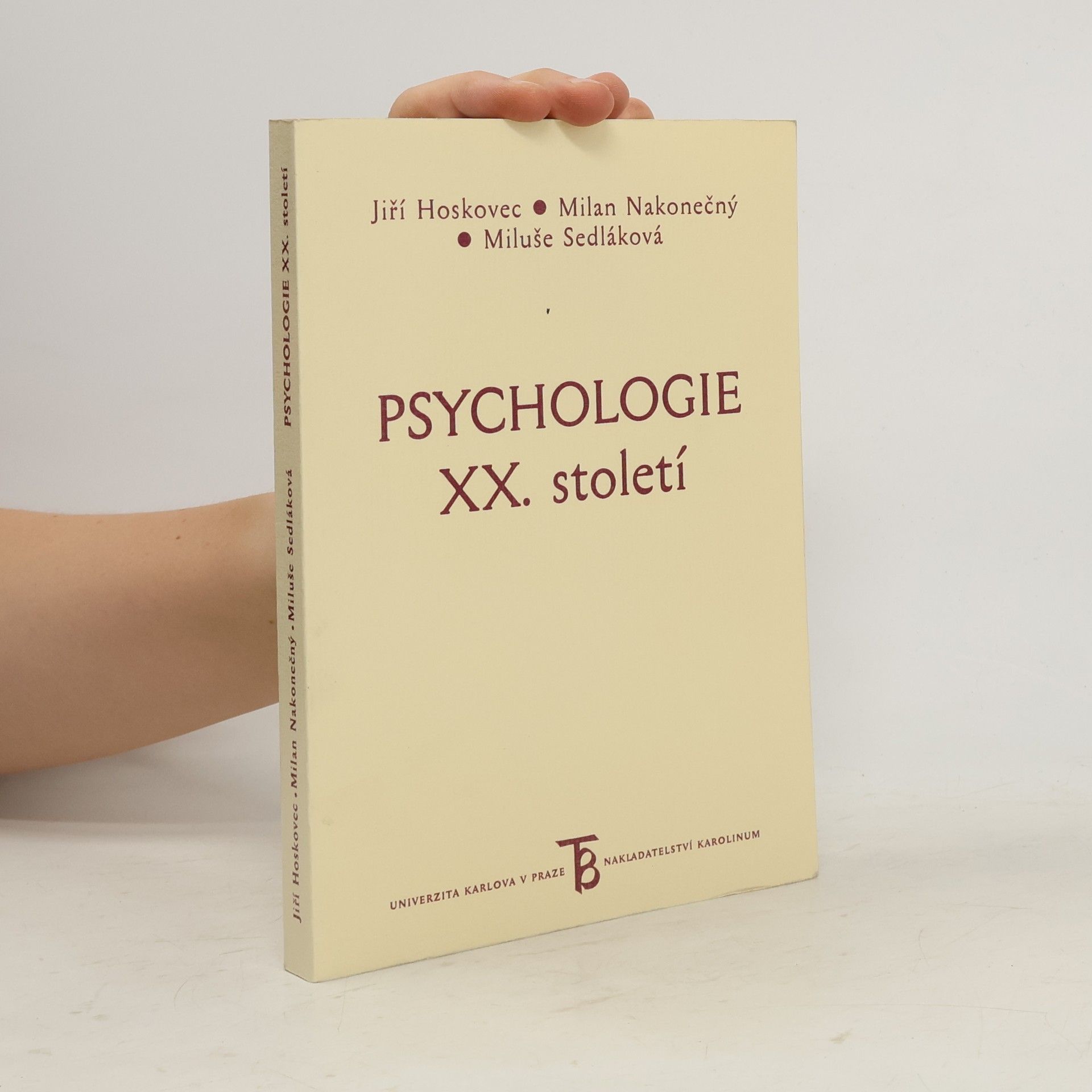 Jiří Hoskovec Psychologie XX. století